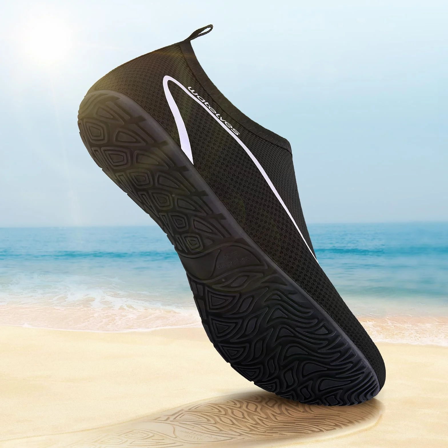 WateLves Scarpe da Scoglio Asciugatura Rapida Antiscivolo Spiaggia Snorkeling Unisex