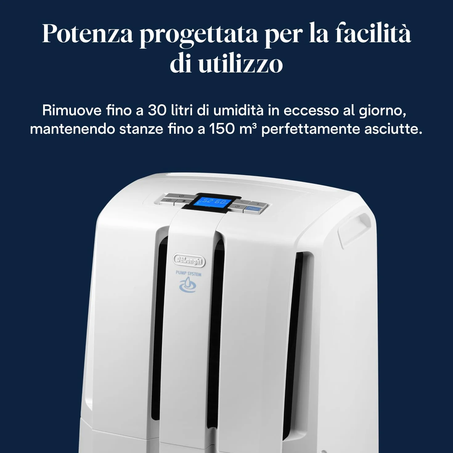 De’Longhi DD230P 7 L 51 dB 540 W Grigio