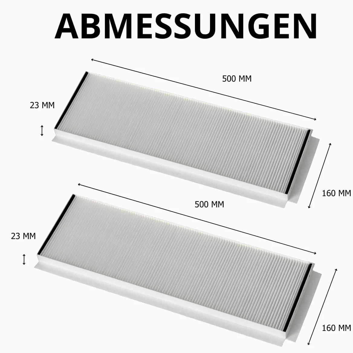 Tops Filtri per Zehnder ComfoAir Q350/450/600 | 12x Filtri G4 | Sostituisce Originale Zehnder 400502012