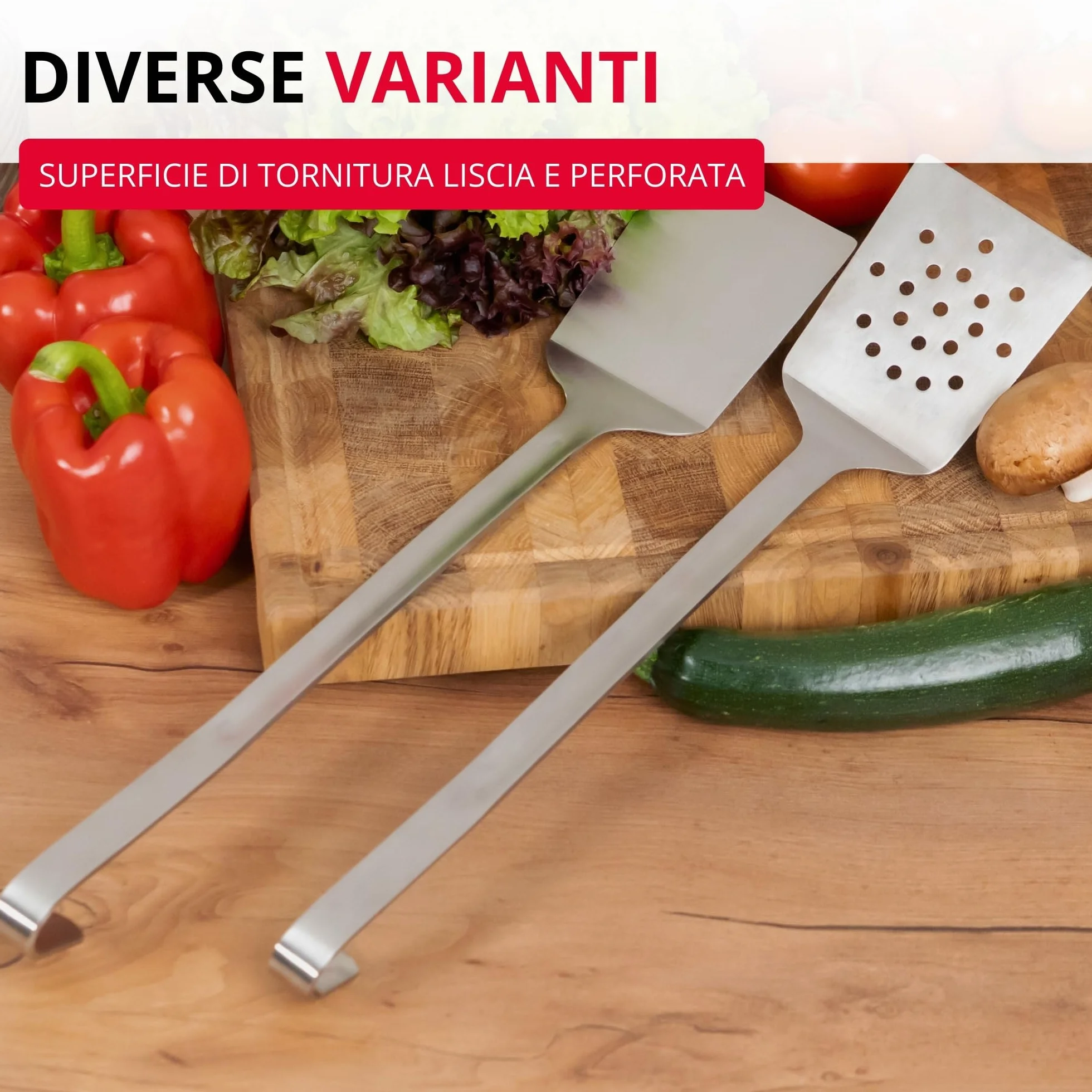 Westmark Turner Pro Spatola acciaio inossidabile gancio 45 cm