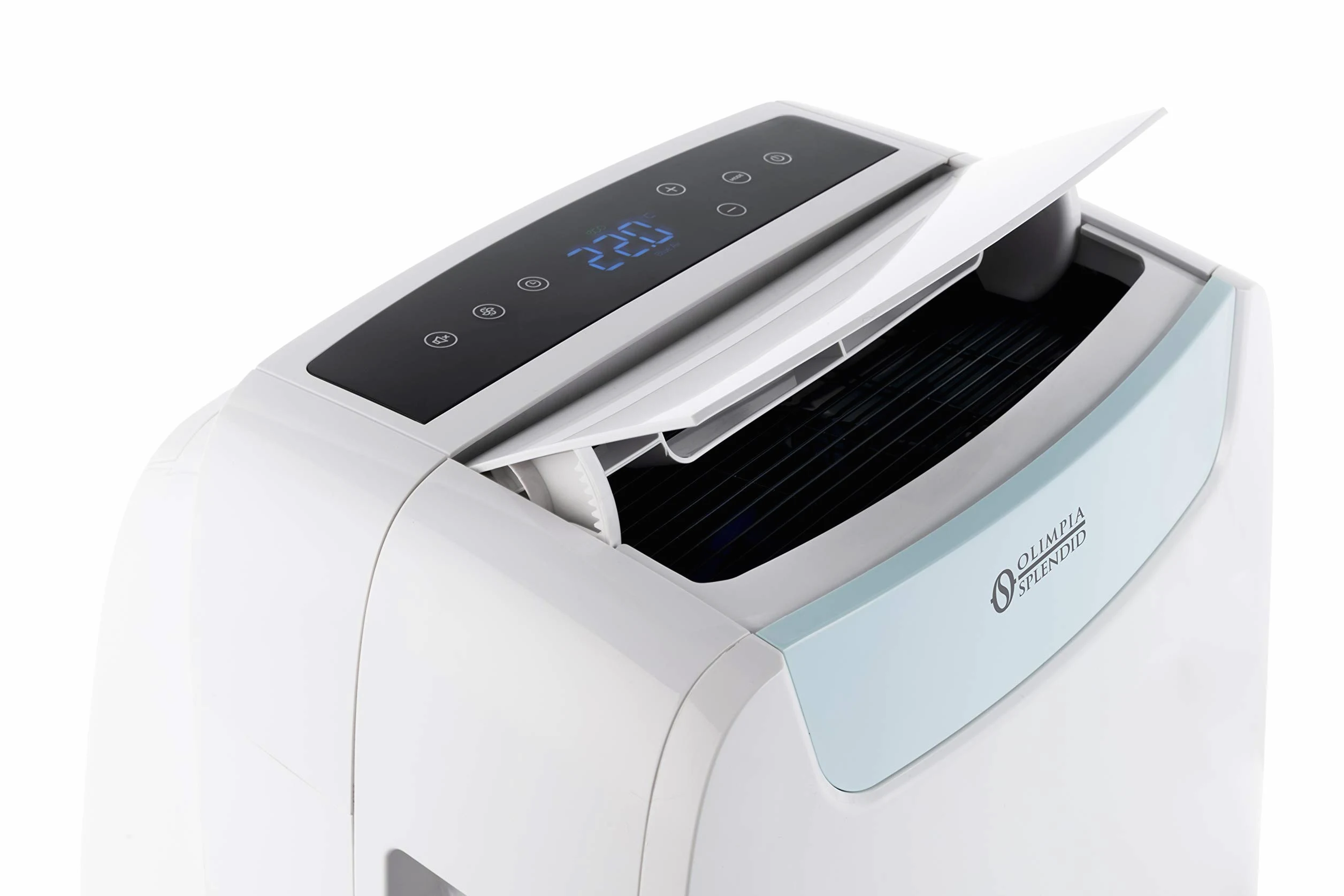 Olimpia Splendid-02027 Dolceclima Air Pro 13 A+ WiFi- Climatizzatore Portatile 3-in-1 Raffrescamento, Ventilazione, Deumidificazione, Condizionatore 13.000 BTU/h, 2.9kW–per ambienti fino a 95m³