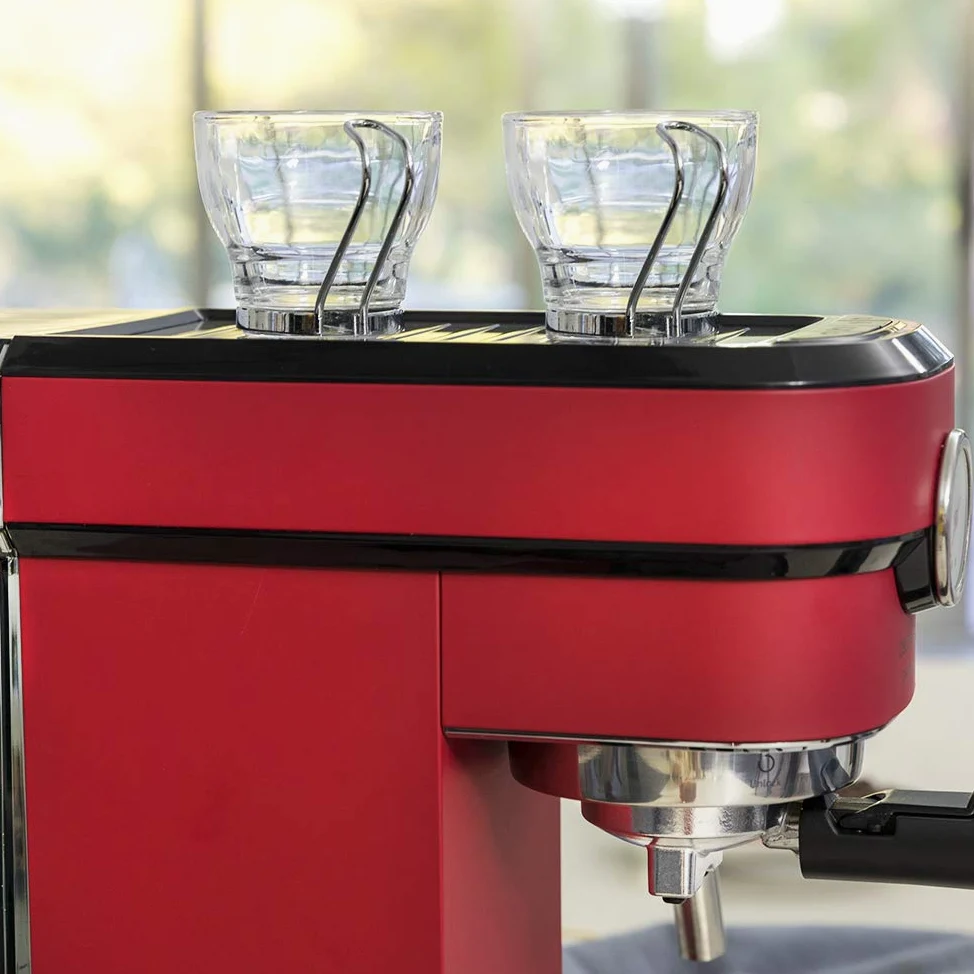 Cecotec Macchina da caffè Cafelizzia 790 Shiny Pro per espresso e cappuccino. Manometro, 1350 W, Sistema Thermoblock, 20 bar, Modalità per 1 e 2 caffè, vaporizzatore orientabile, serbatoio da 1,2L