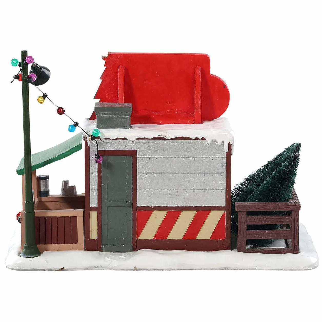 Lemax Christmas Village Accessory Garland Grove Tree Lot