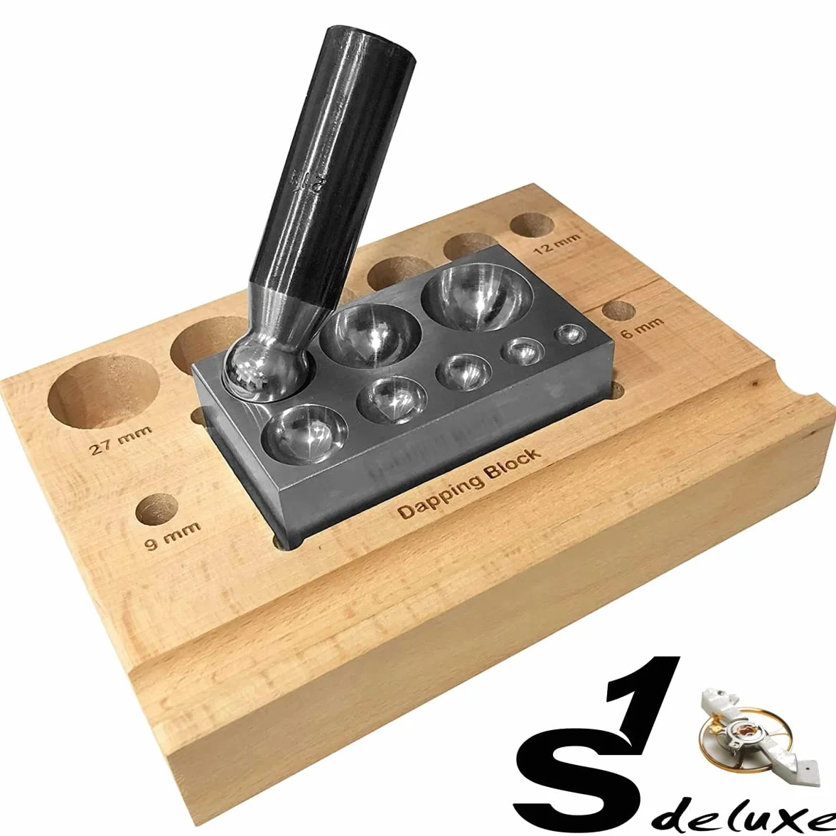 S1 Deluxe 8 imbottitori bottoniera base legno