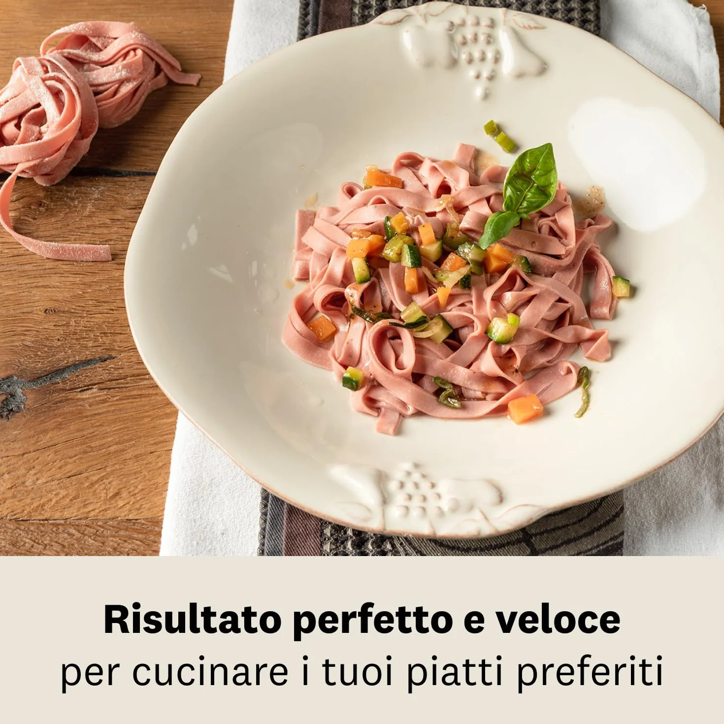 Marcato Motore per Macchina per Pasta 100W Plastica Argento Linea Basic