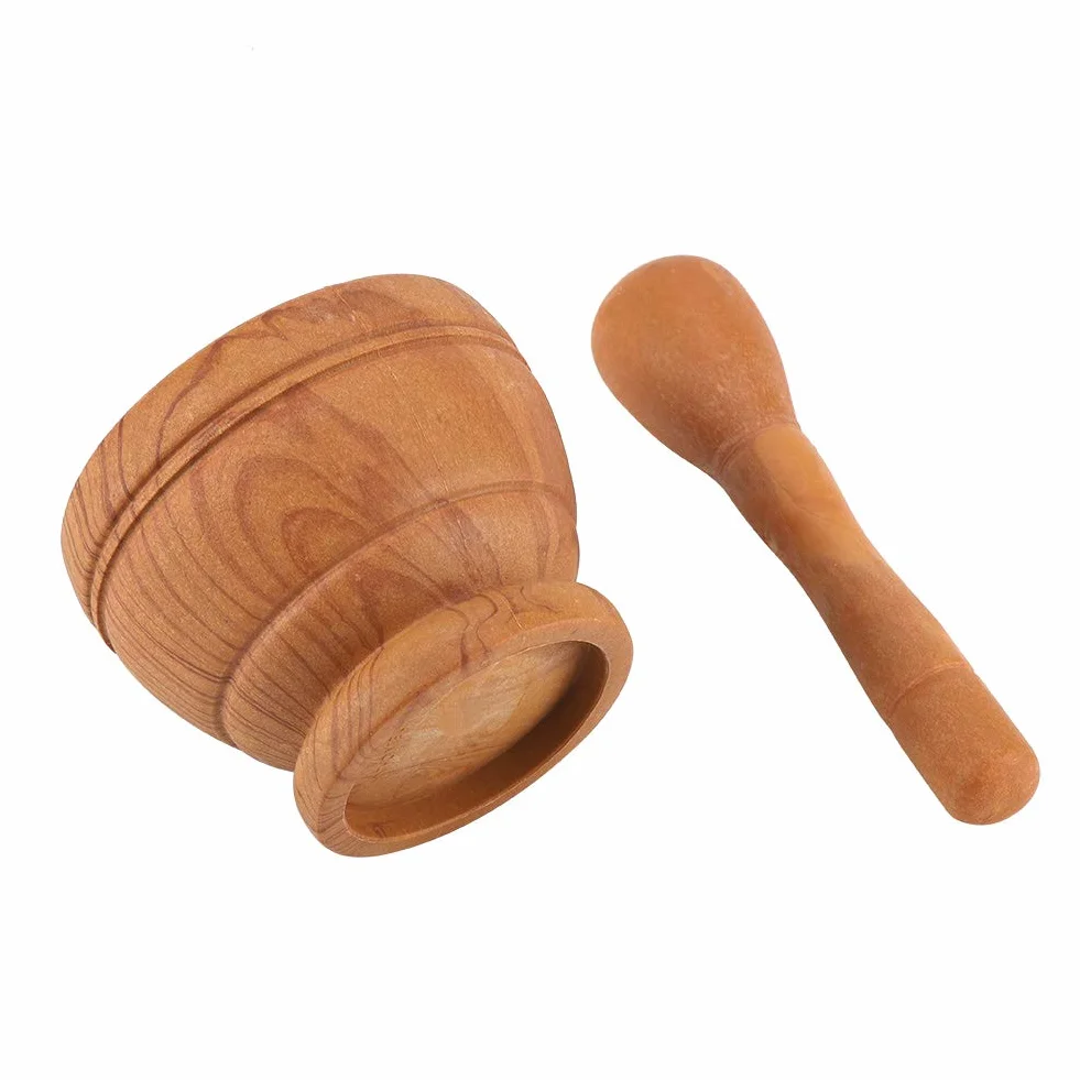 Set di Mortaio e Pestello, Smerigliatrice Manuale in Plastica per Aglio, Utensile da Cucina per Macinare Le Spezie(#1)