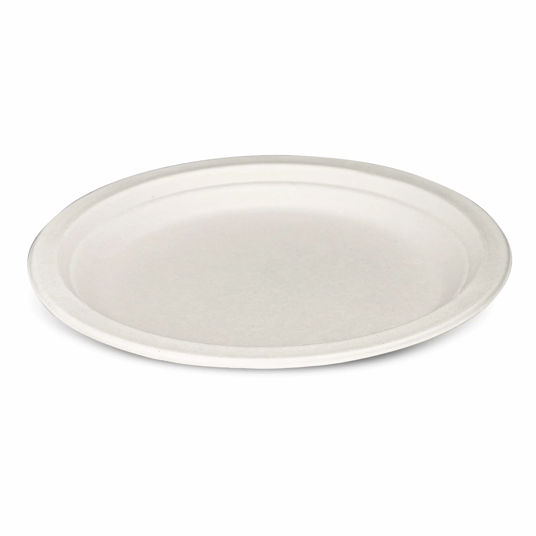 Comfy Package Piatti monouso 100% compostabili in canna da zucchero 23 cm 125 pezzi