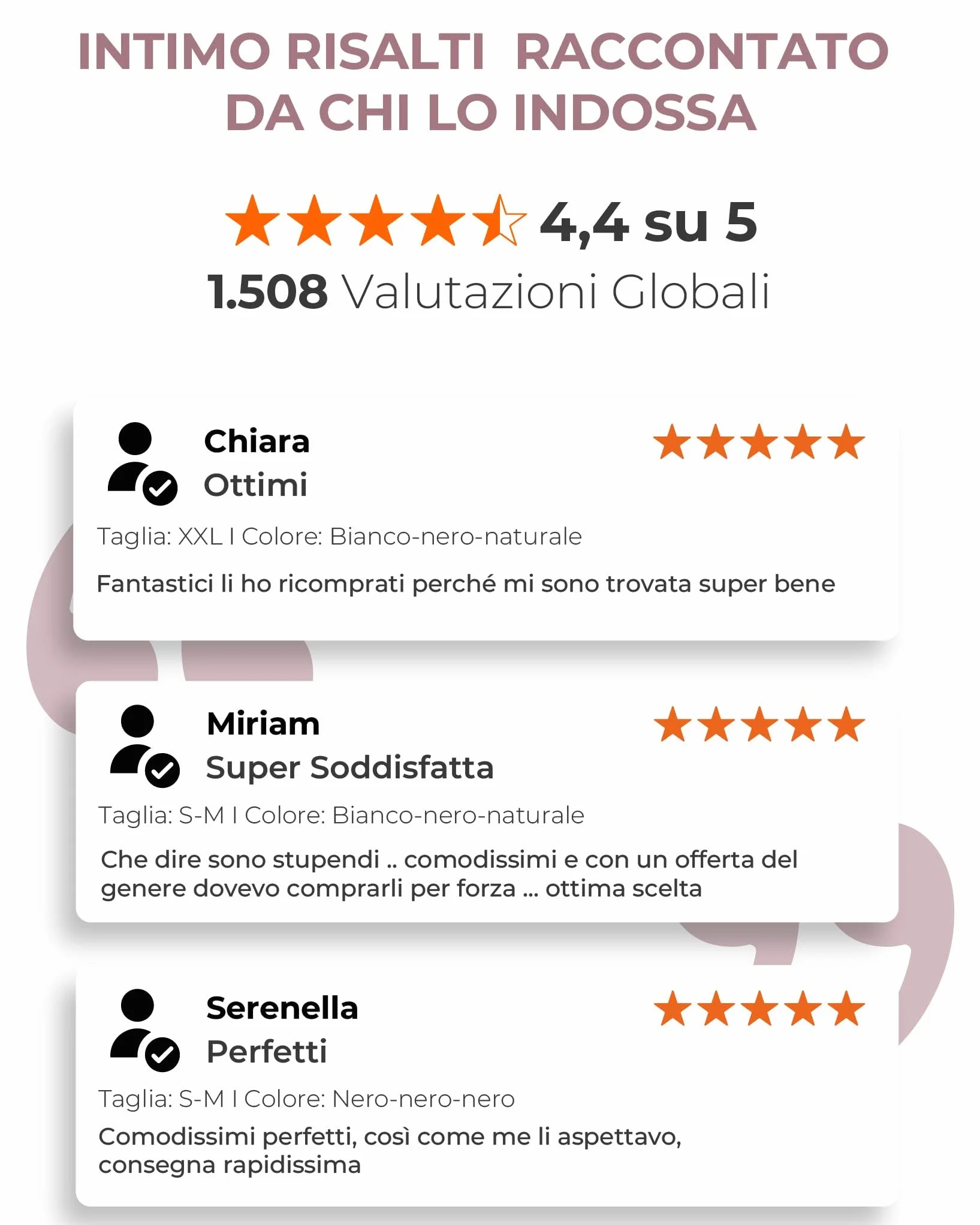 Risalti Bralette Donna Senza Cuciture Reggiseno Senza Ferretto 3 pz Microfibra Elasticizzata Made in Italy