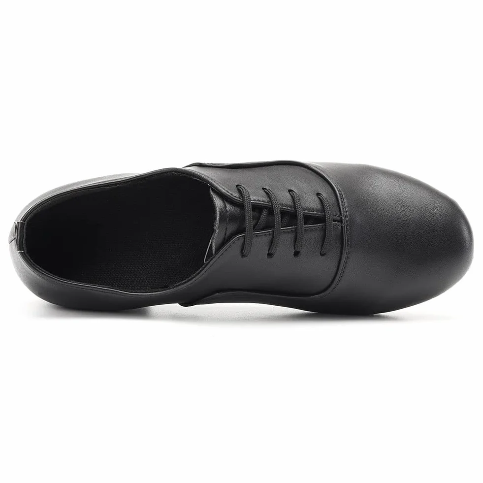 Scarpe da Ballo Latino Americano Uomo Salsa Tango Jazz Tacco Basso