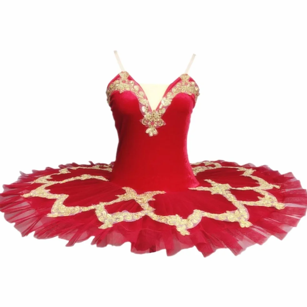 Abito Balletto con Paillettes e Tutù, Costume Danza per Adulti, Spettacolo