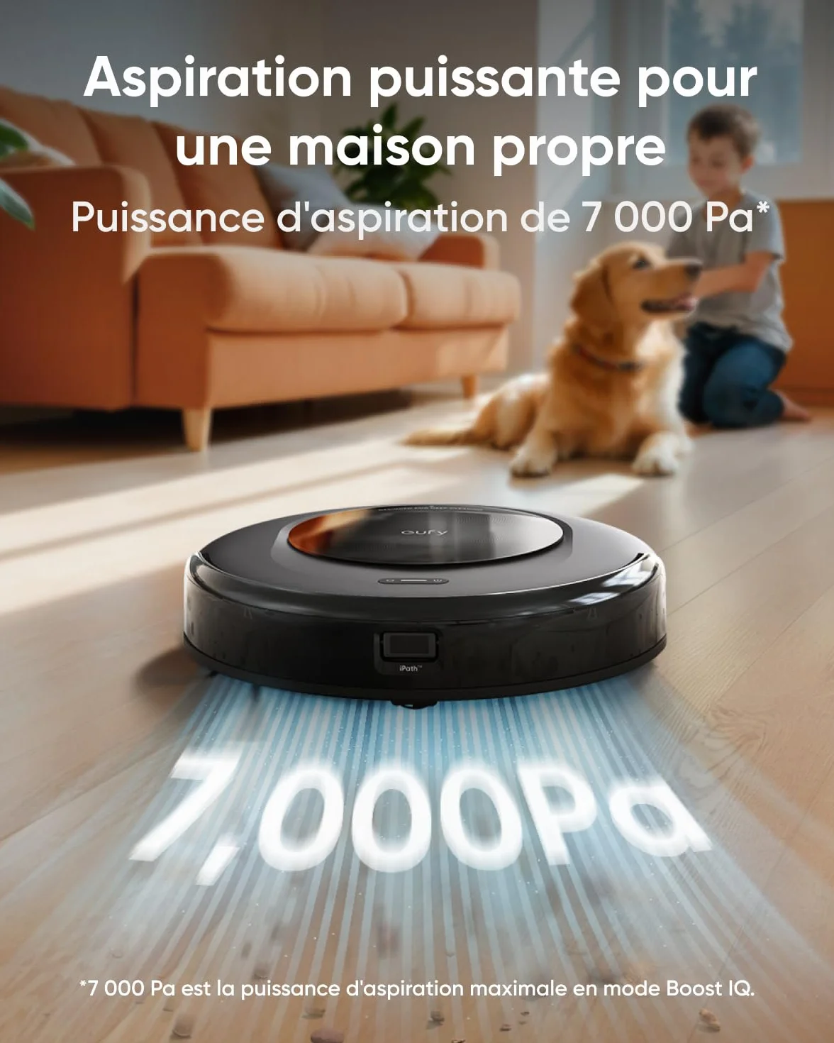 eufy robot aspirapolvere lavapavimenti Omni C20 stazione tutto in uno 7000Pa 8,5 cm design ultra piatto