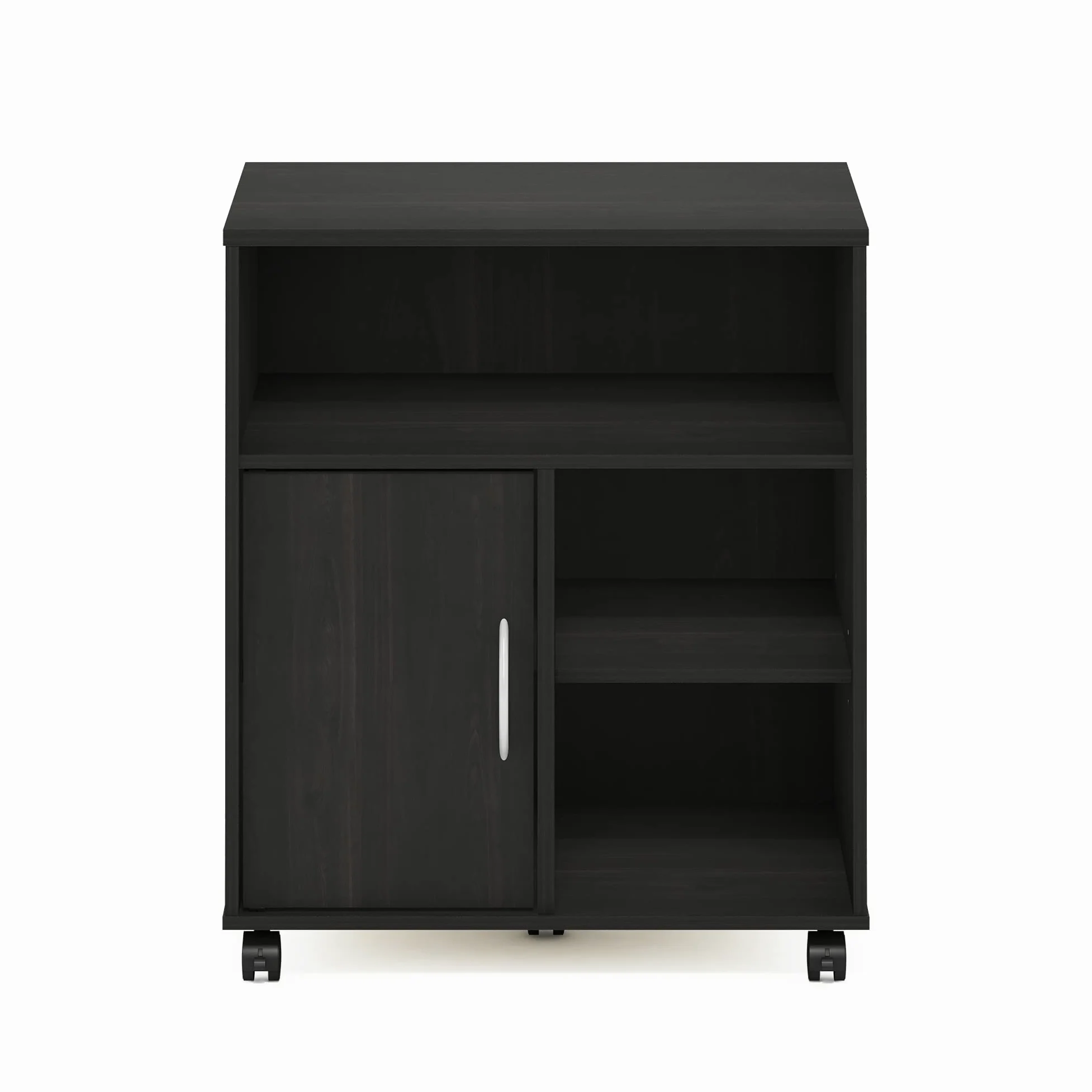 Furinno Econ Home Office - Supporto per stampante da scrivania con ruote, per caffè espresso
