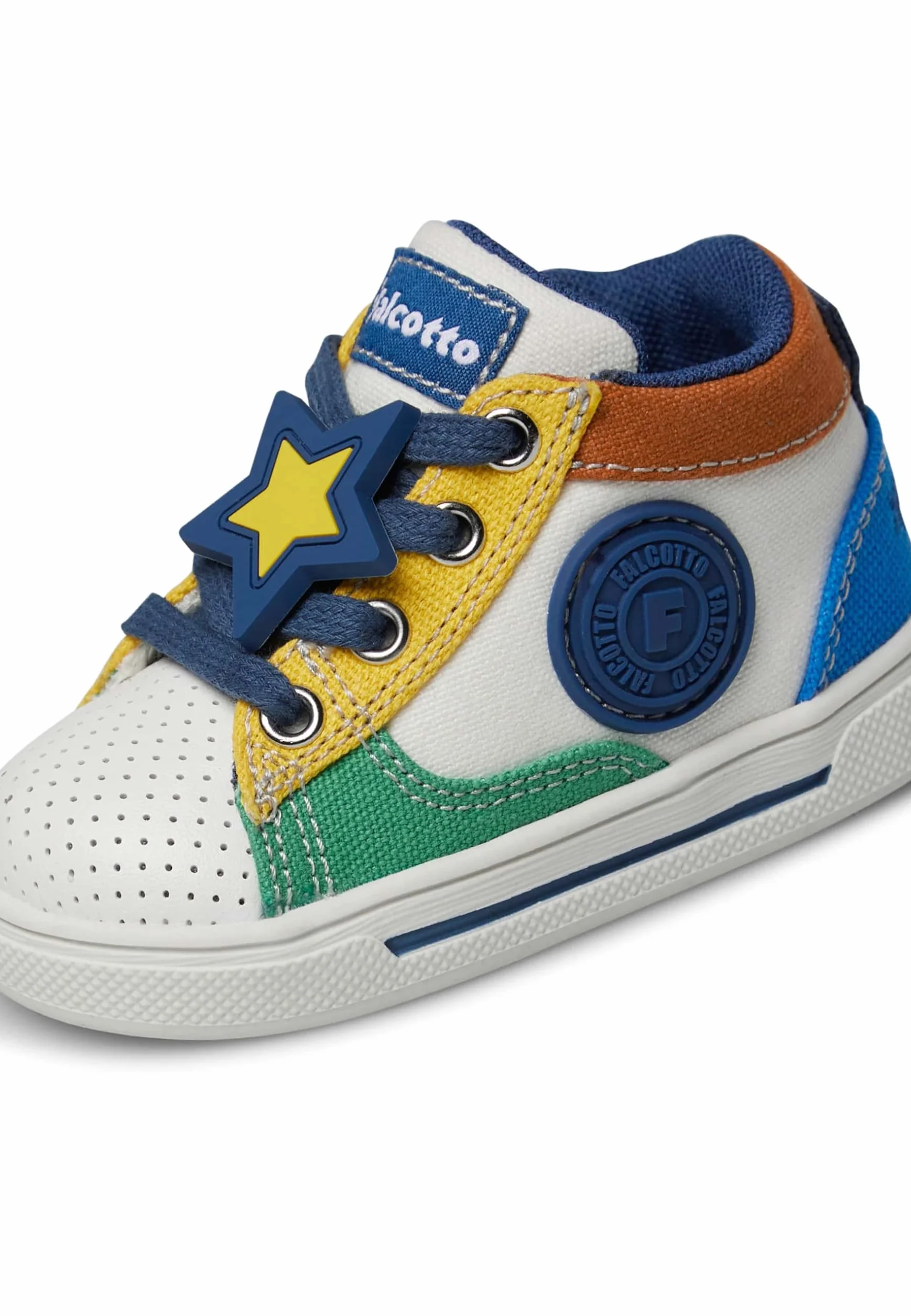 Falcotto Sneakers in Ecopelle e Tessuto