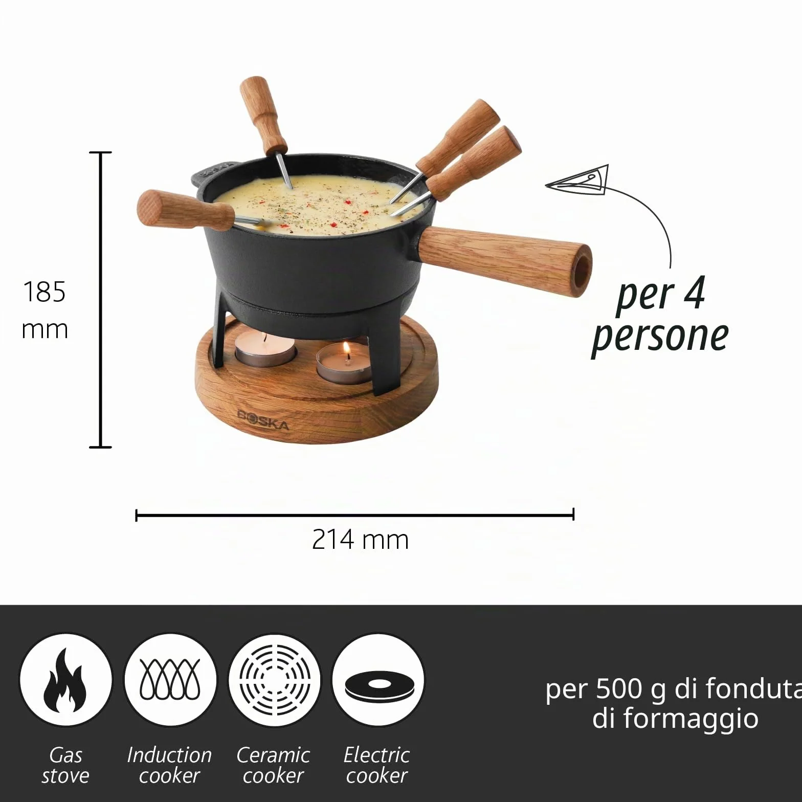 Boska Set Bourguignonne Pro S 700 ml do Fondue