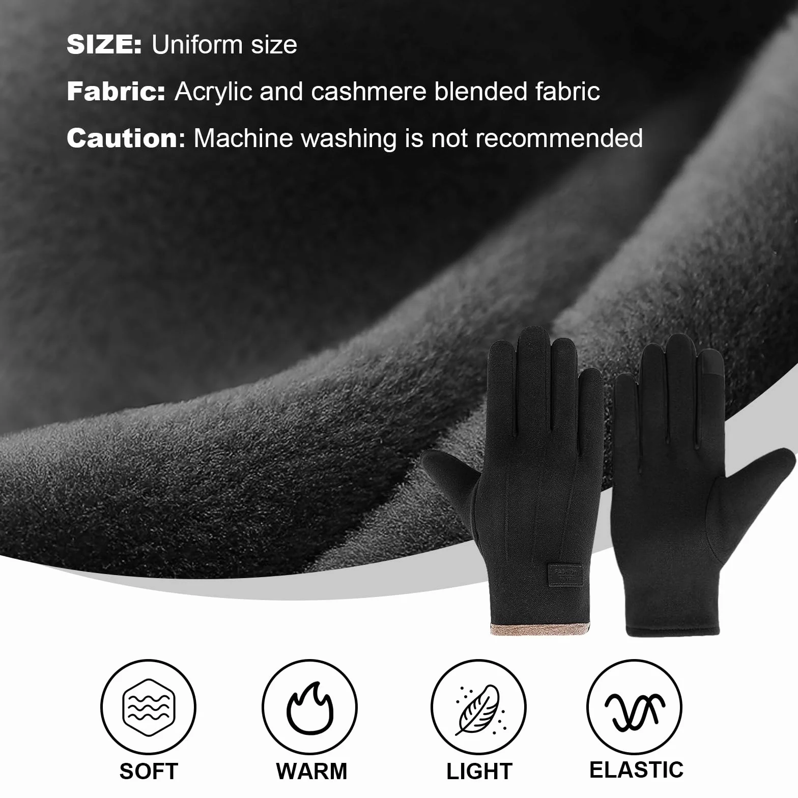 Style Liner Guanti Invernali Touchscreen per Uomini e Donne
