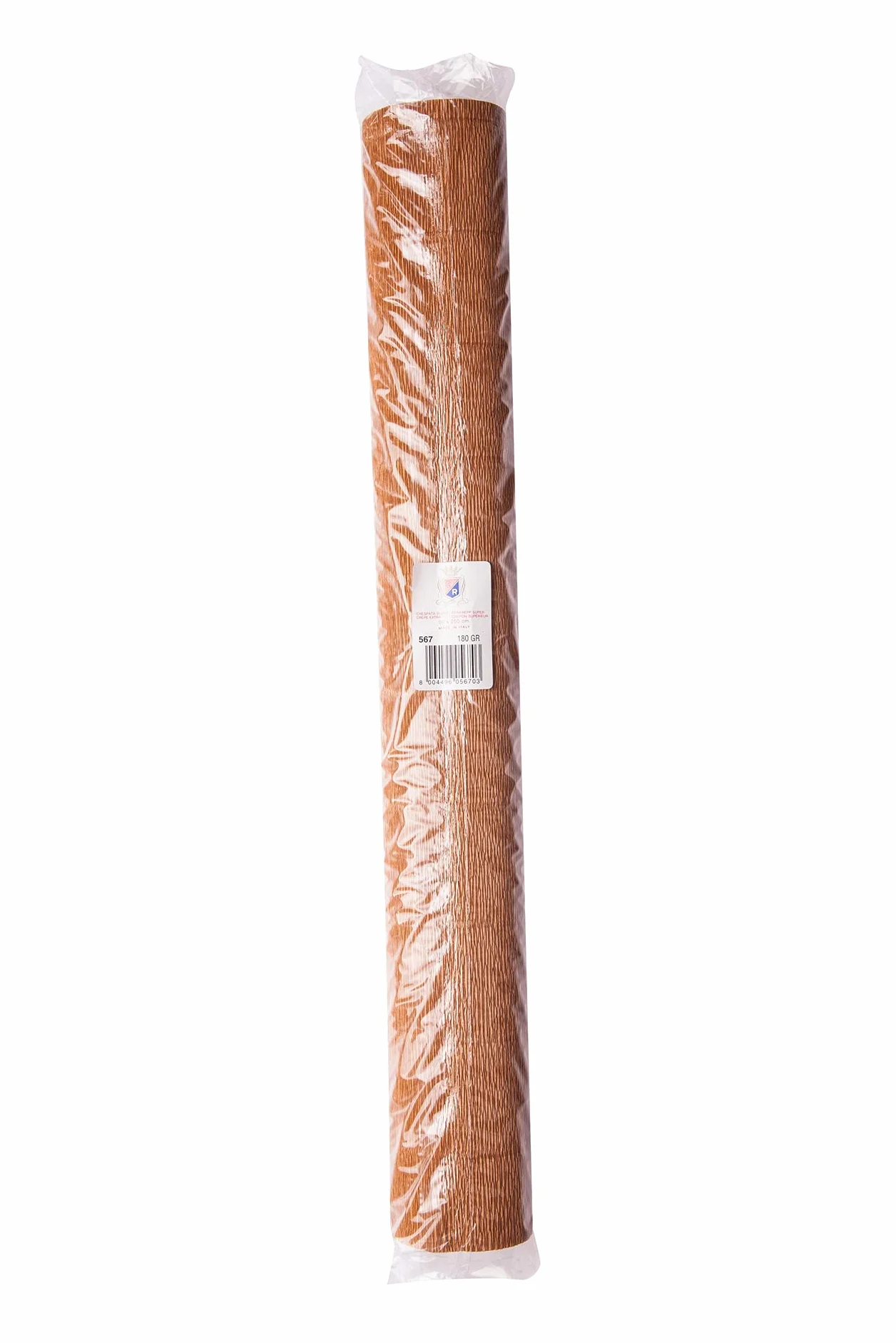 CARTA CRESPA 50x250CM 180GR MARRONE NOCCIOLA