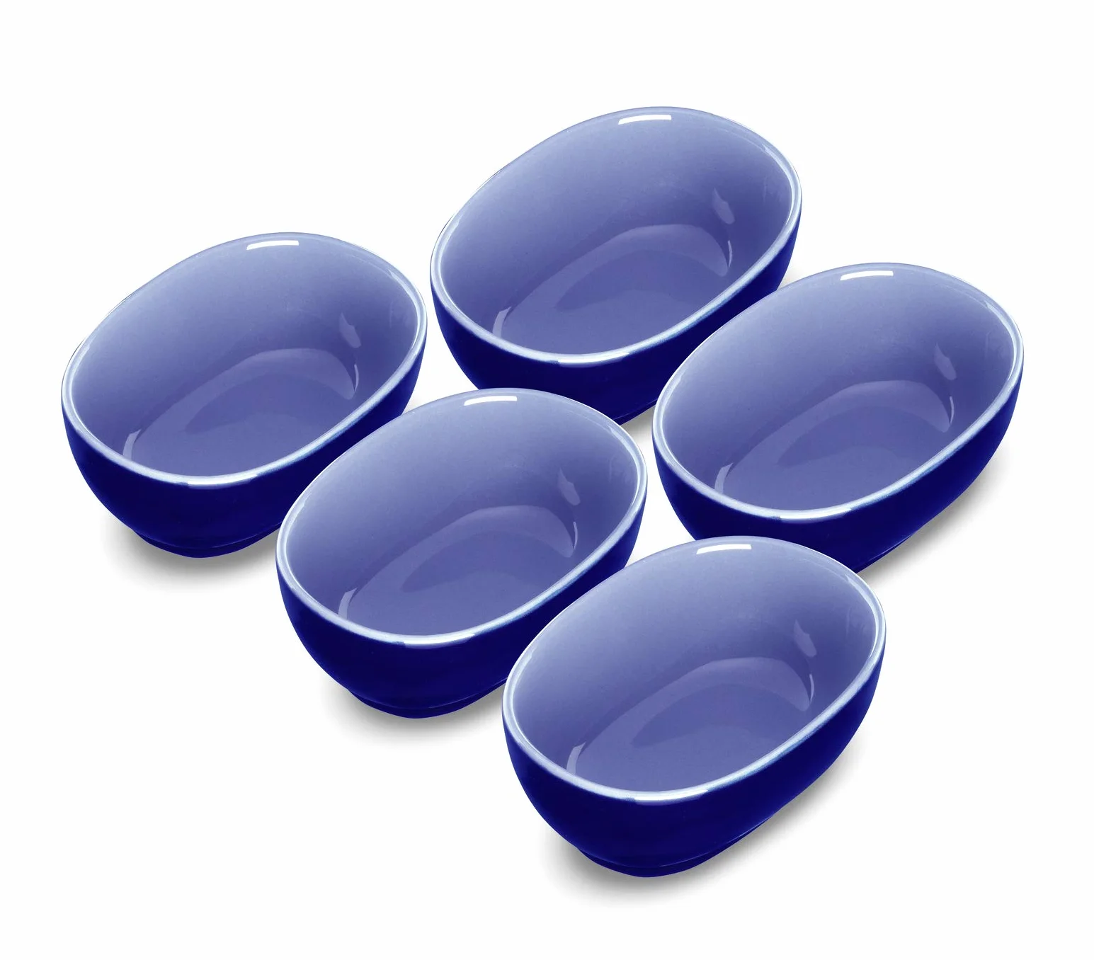 Tefal EF351412 - Apparecchio per fonduta Simply Invent, completo di 1 tegame, 8 forchette e 5 recipienti, colore: blu indaco