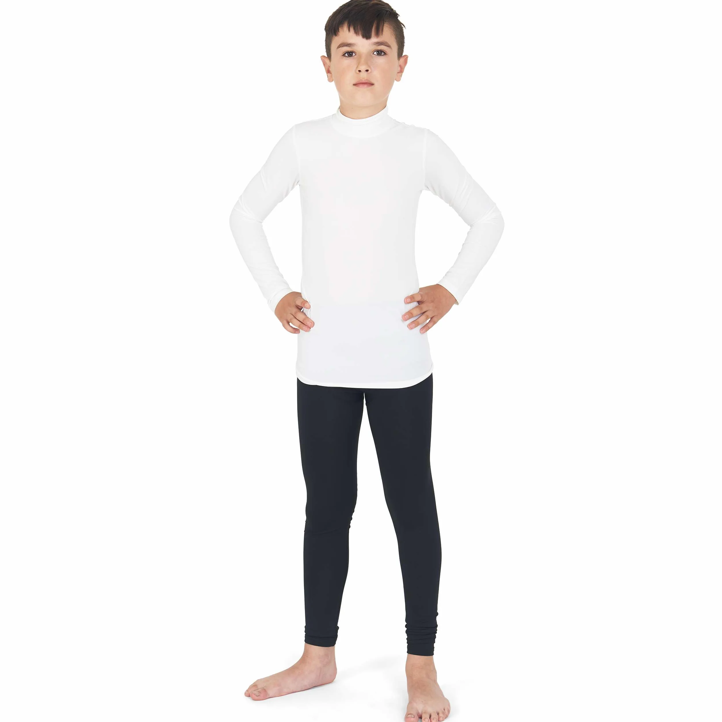 Base Layer Leggings da Corsa da Bambino