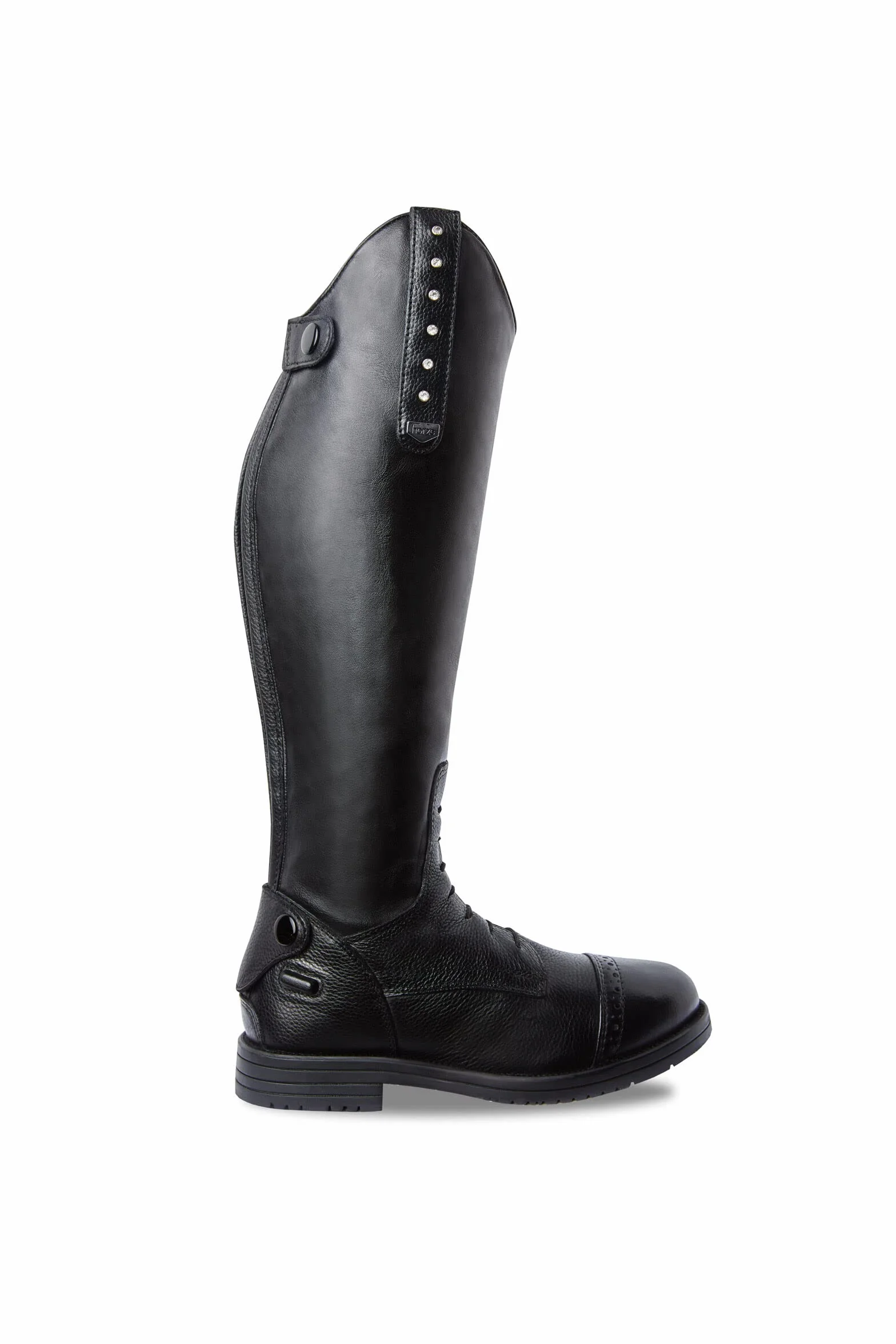 HORZE Stivali da equitazione Portland per bambini con cristalli