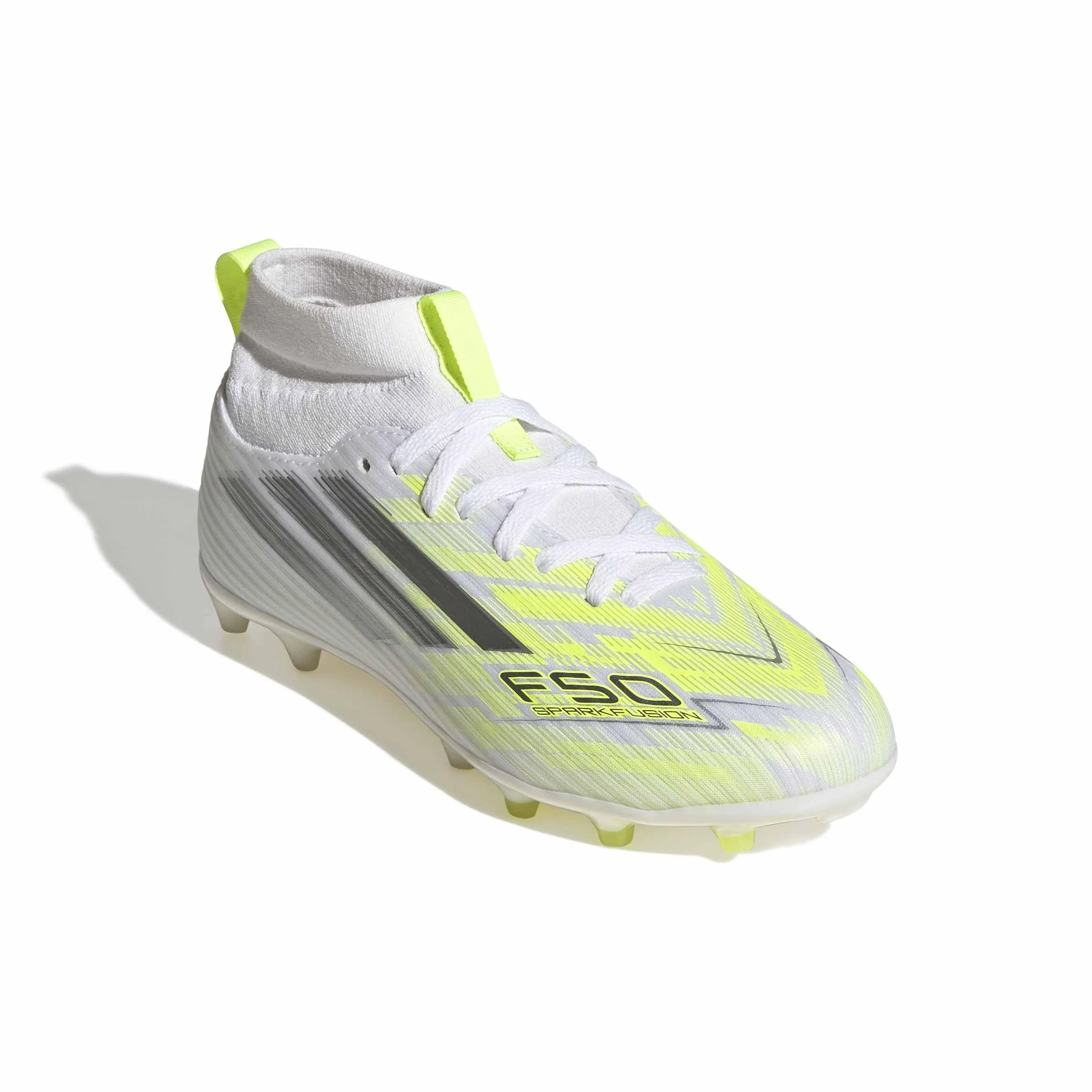 Adidas F50 Sparkfusion League Mid Cut Firm Ground/Artificial Ground Football Boots Kids SCARPEUnisex - Bambini e Ragazzi