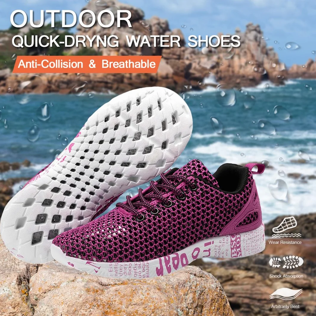 Scarpette da Scoglio Uomo Antiscivolo Asciugatura Rapida Scarpe Sport Acquatici Spiaggia