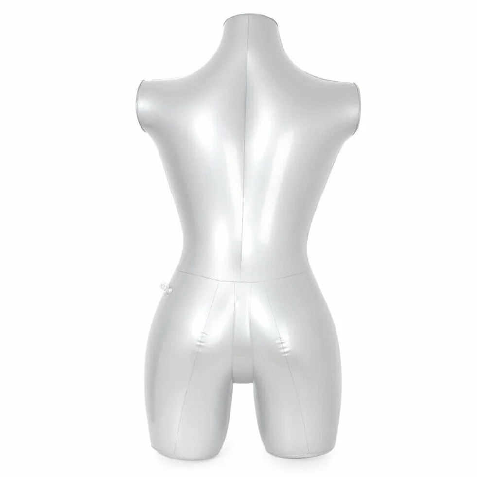 Manichino femminile mezzo corpo, Espositore portatile per abbigliamento, Busto fittizio