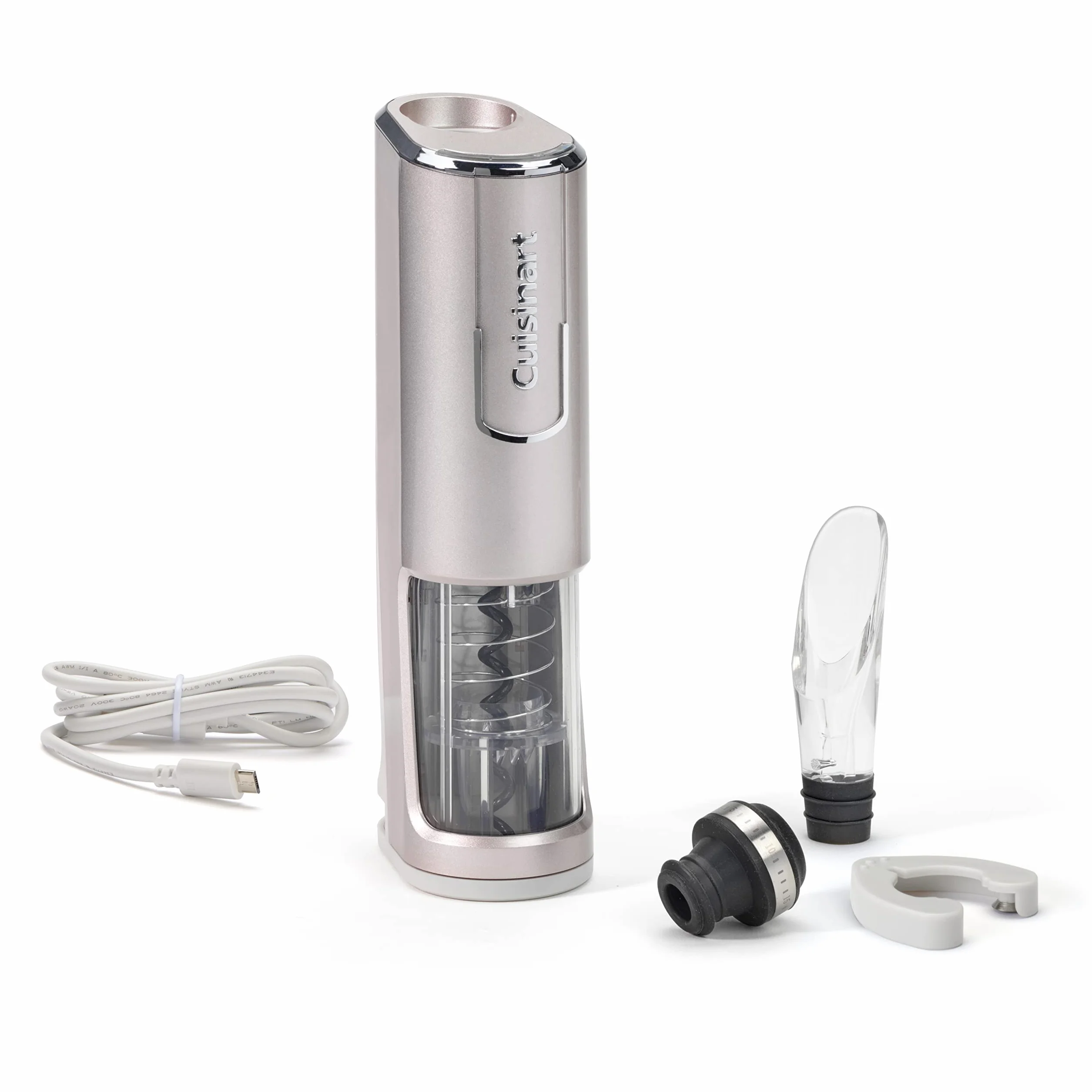 Cuisinart RWO100E Apri Vino Automatico Cordless Ricaricabile Sughero Naturale Sintetico