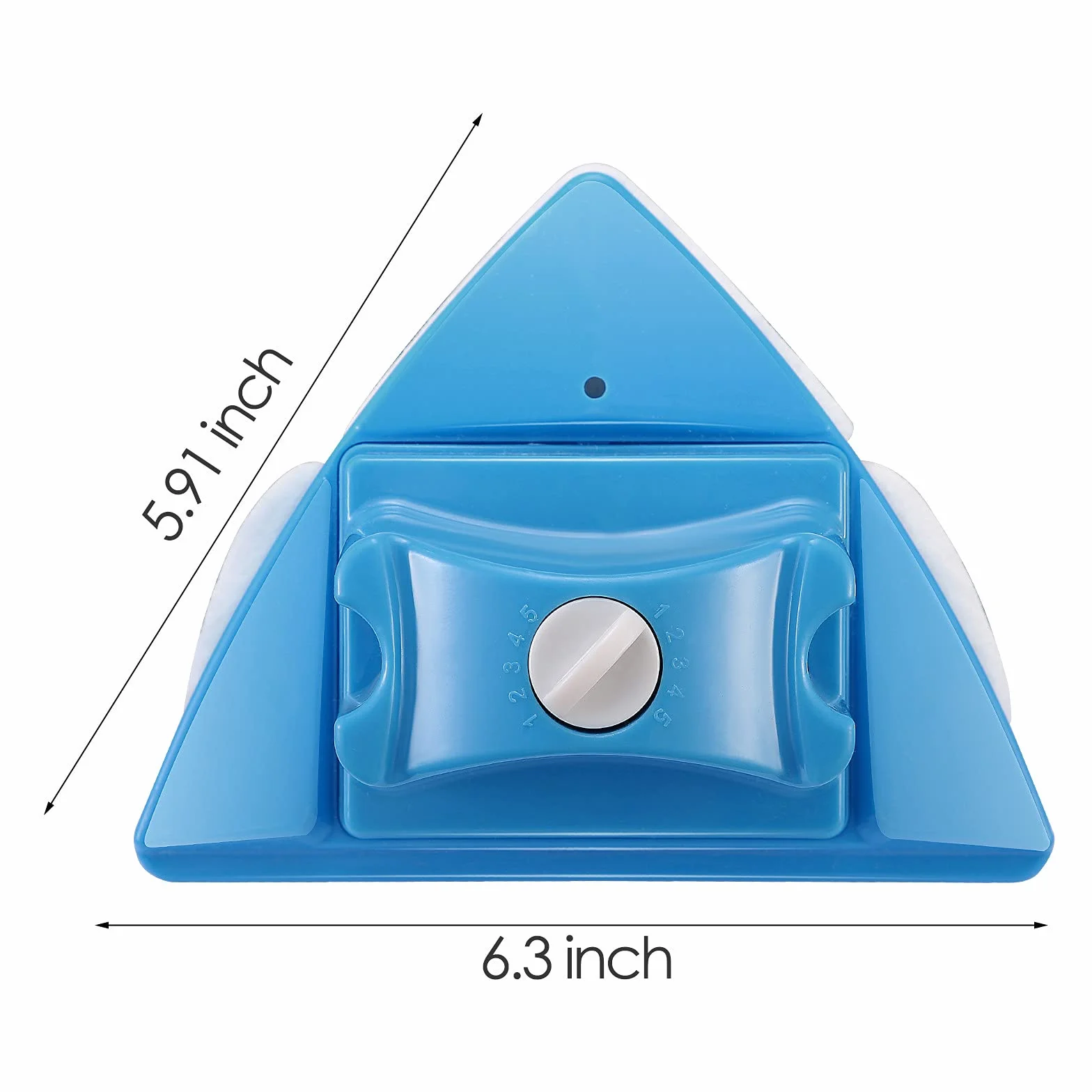 Detergente per vetri a doppia faccia Tergicristallo 5 Spazzola per pulizia magnetica regolabile per Vetro Spessore 4-28mm Strumento per la pulizia magnetica del vetro