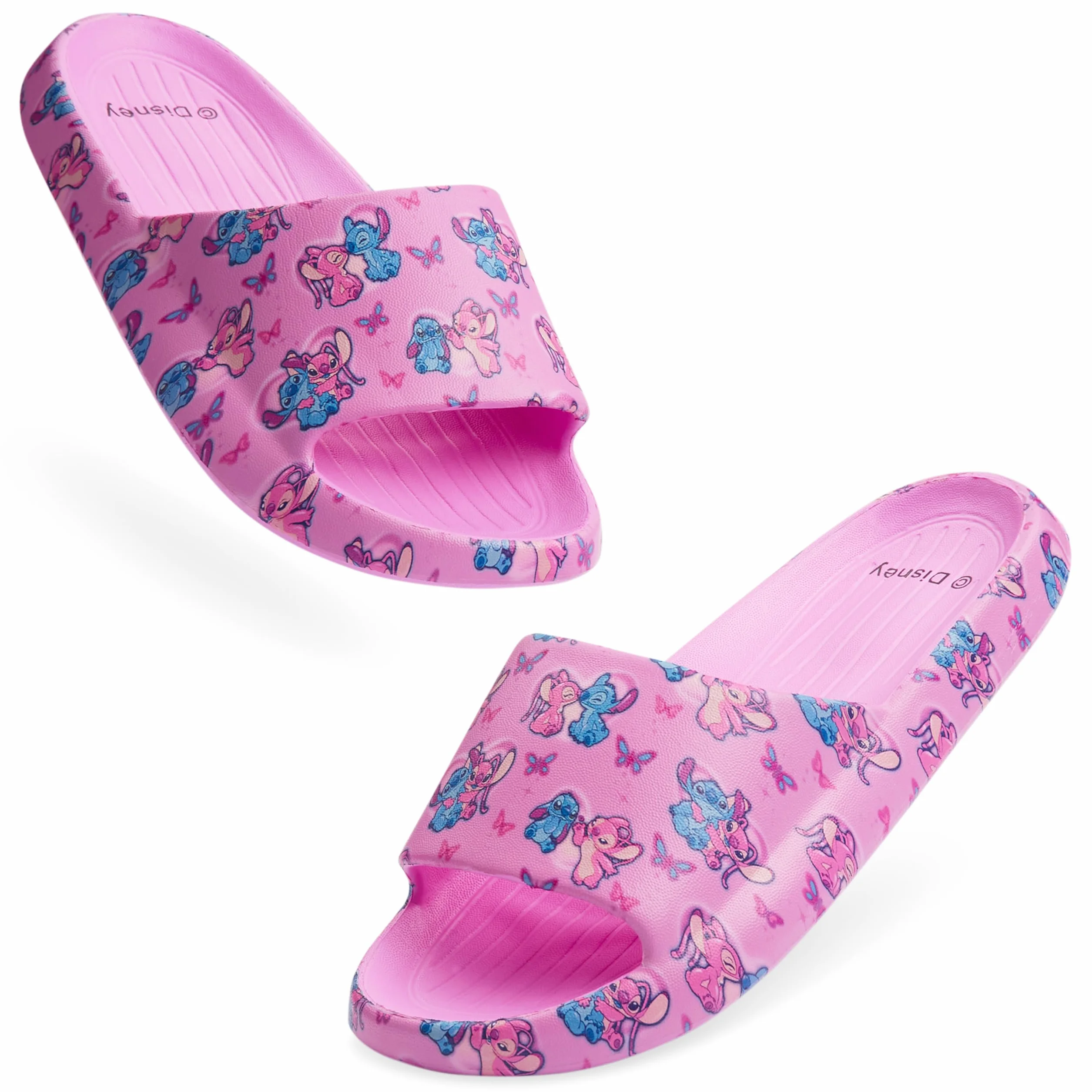 Disney Ciabatte da Piscina Bambina Stitch Slide Estive Mare Spiaggia 30-35