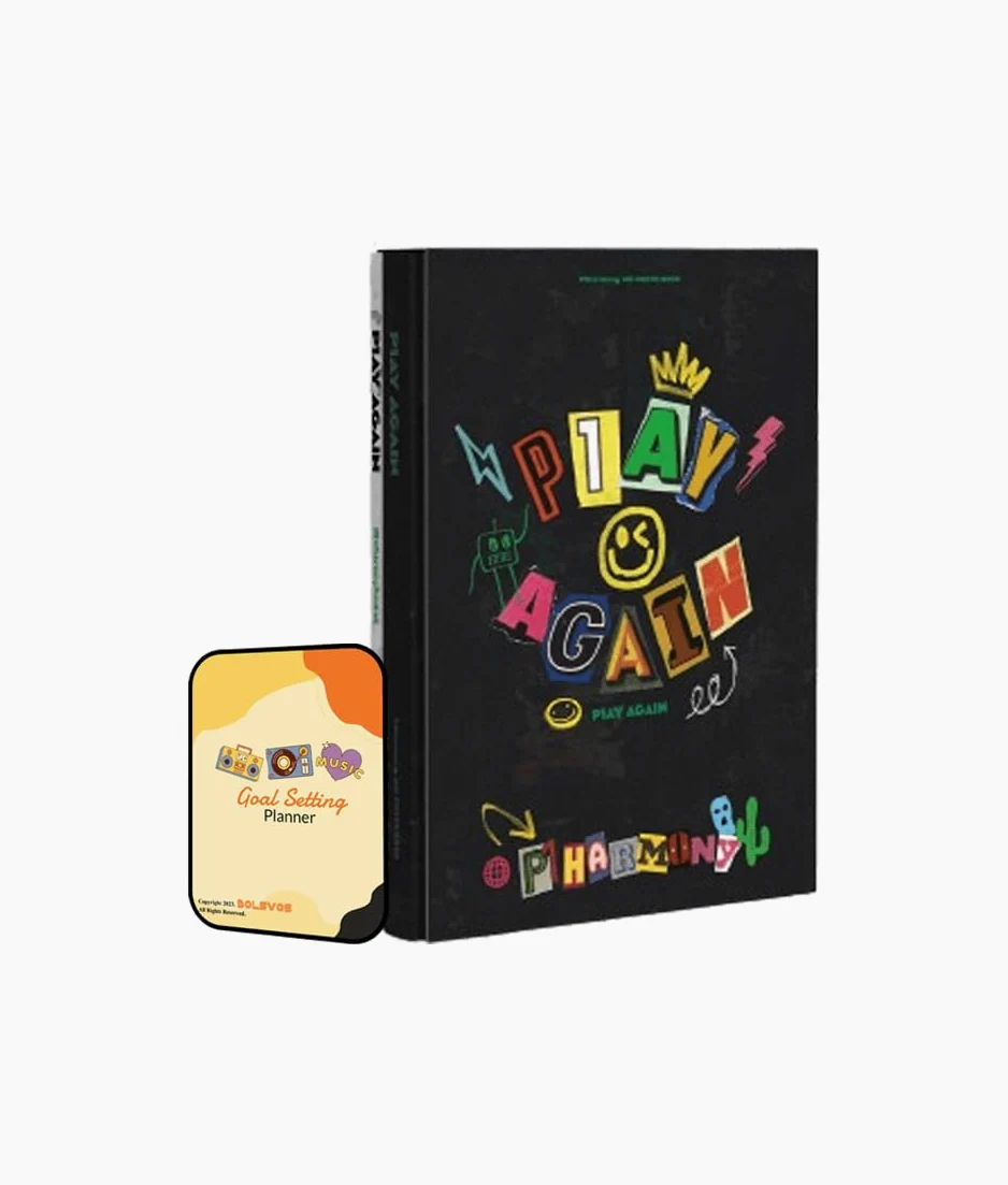 P1Harmony 4th PHOTO BOOK P1Harmony Album [P1AY AGAIN]+Pre Order Benefits+BolsVos K-POP Inspired Freebies