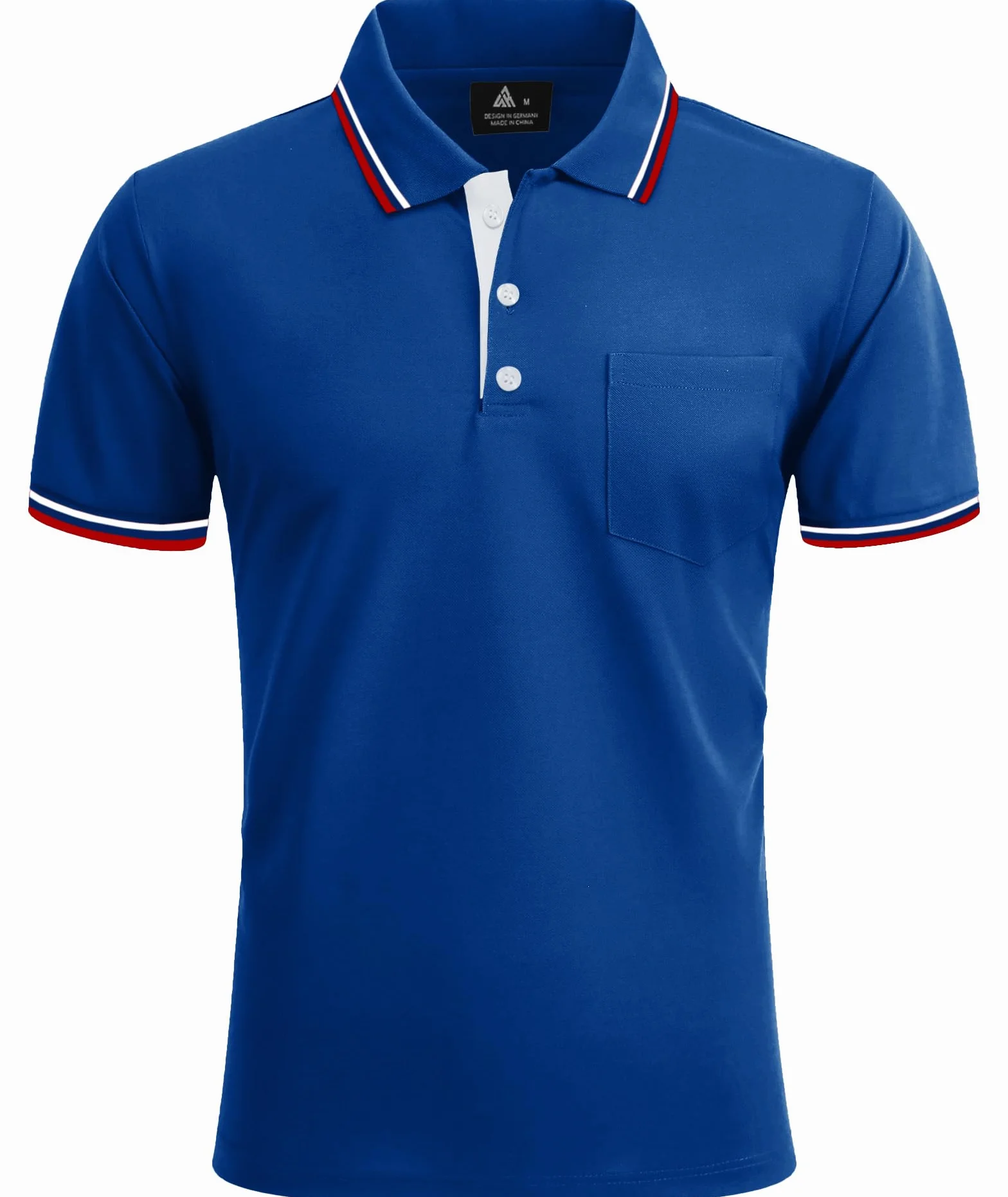 ZITY Polo Uomo Maniche Corte Pacco da 5 Magliette Leggera Traspirante T Shirt Primavera Estate Lavoro Vacanze