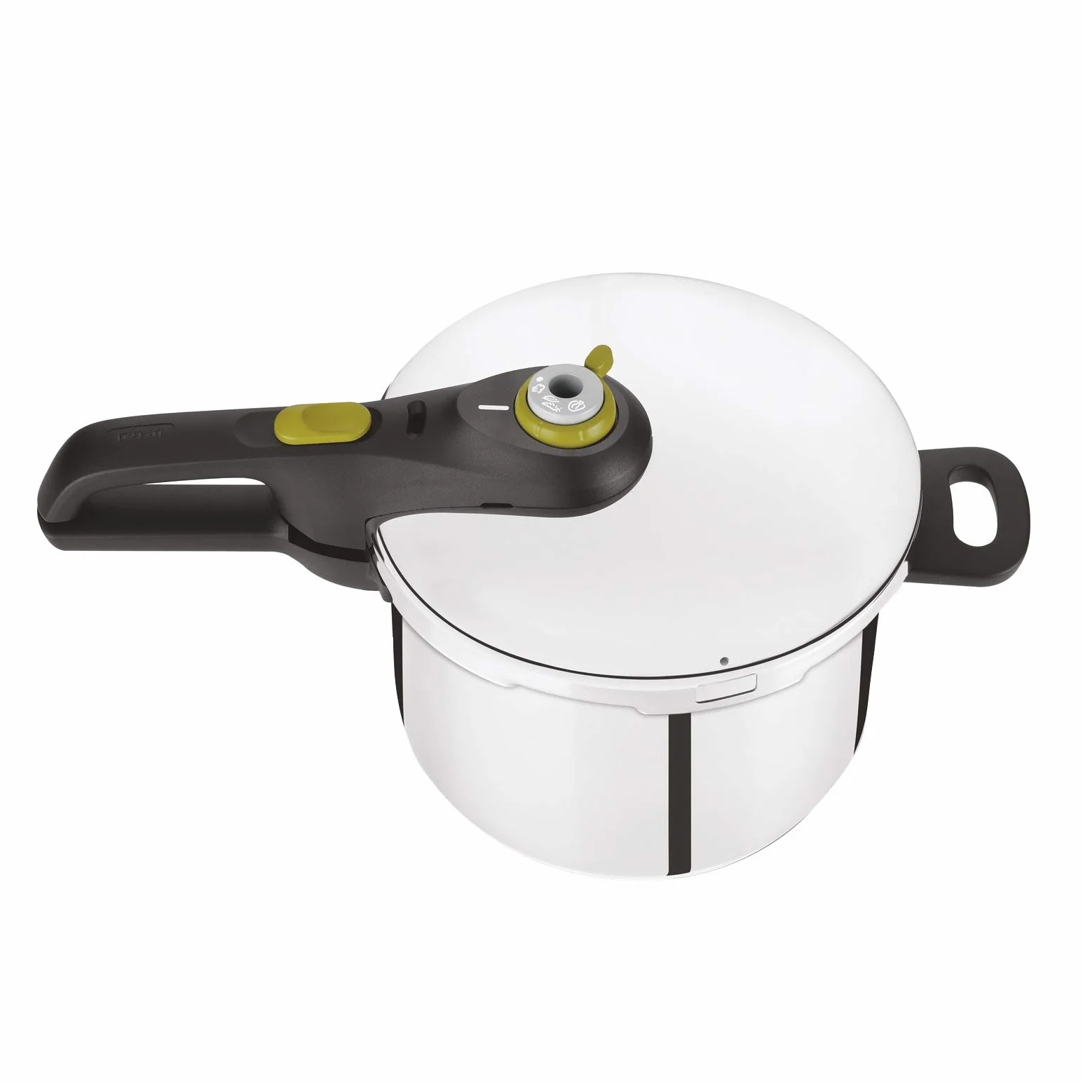 Tefal P2530737, Secure 5 Neo, Pentola a pressione da 6 litri, in acciaio inox, 5 Sistemi di Sicurezza, sistema di apertura/chiusura facile, tutti i tipi di piani cottura (inclusa quella a induzione)