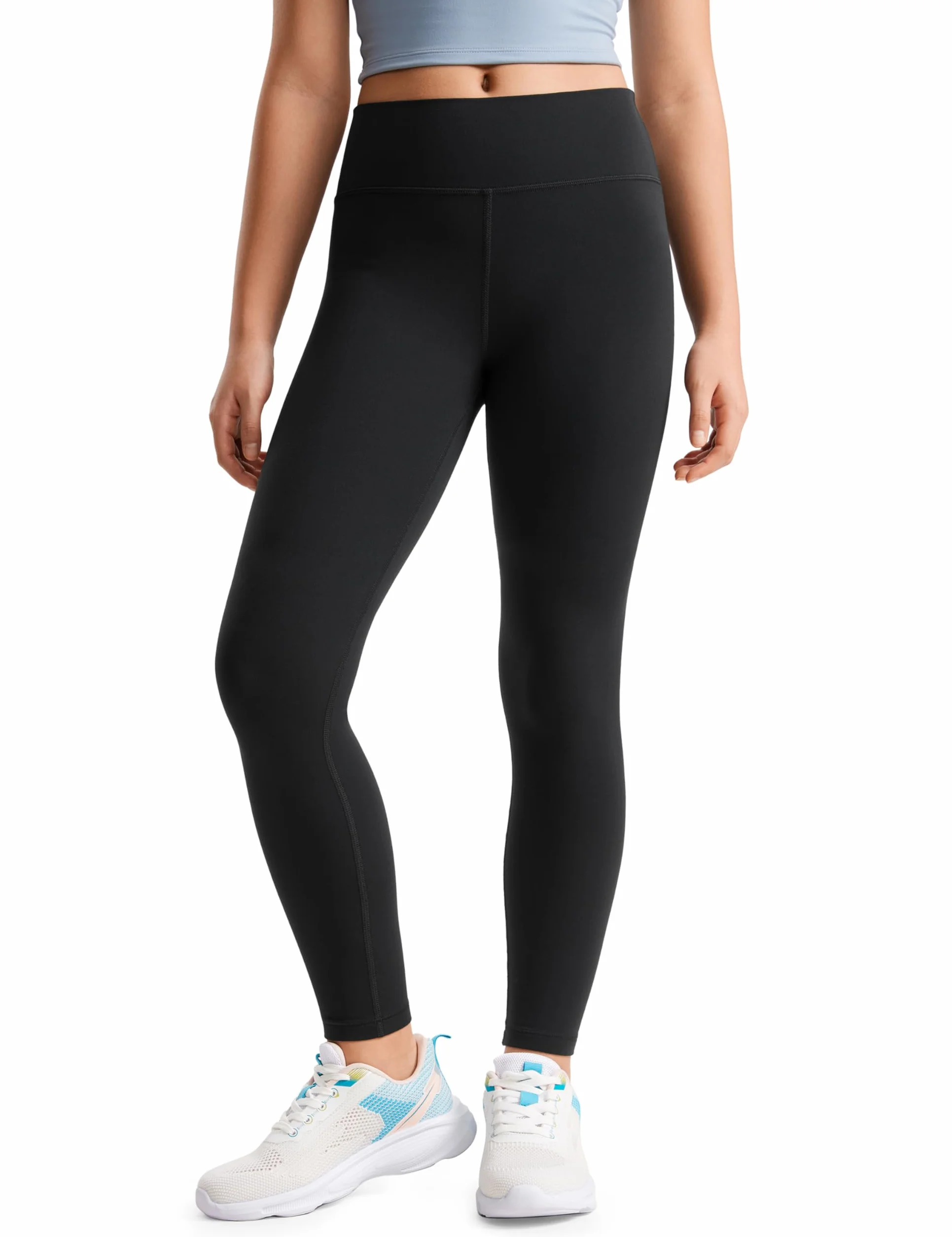 CRZ YOGA Ragazze Butterluxe Lunghezza Intera Leggings Atletici Vita Alta Sala Danza Yoga Pantaloni