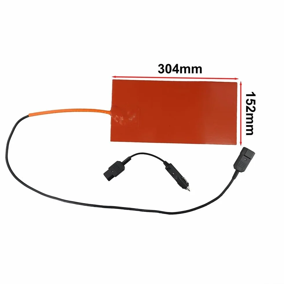 Tappetino riscaldante in silicone 12V 100W protezione surriscaldamento