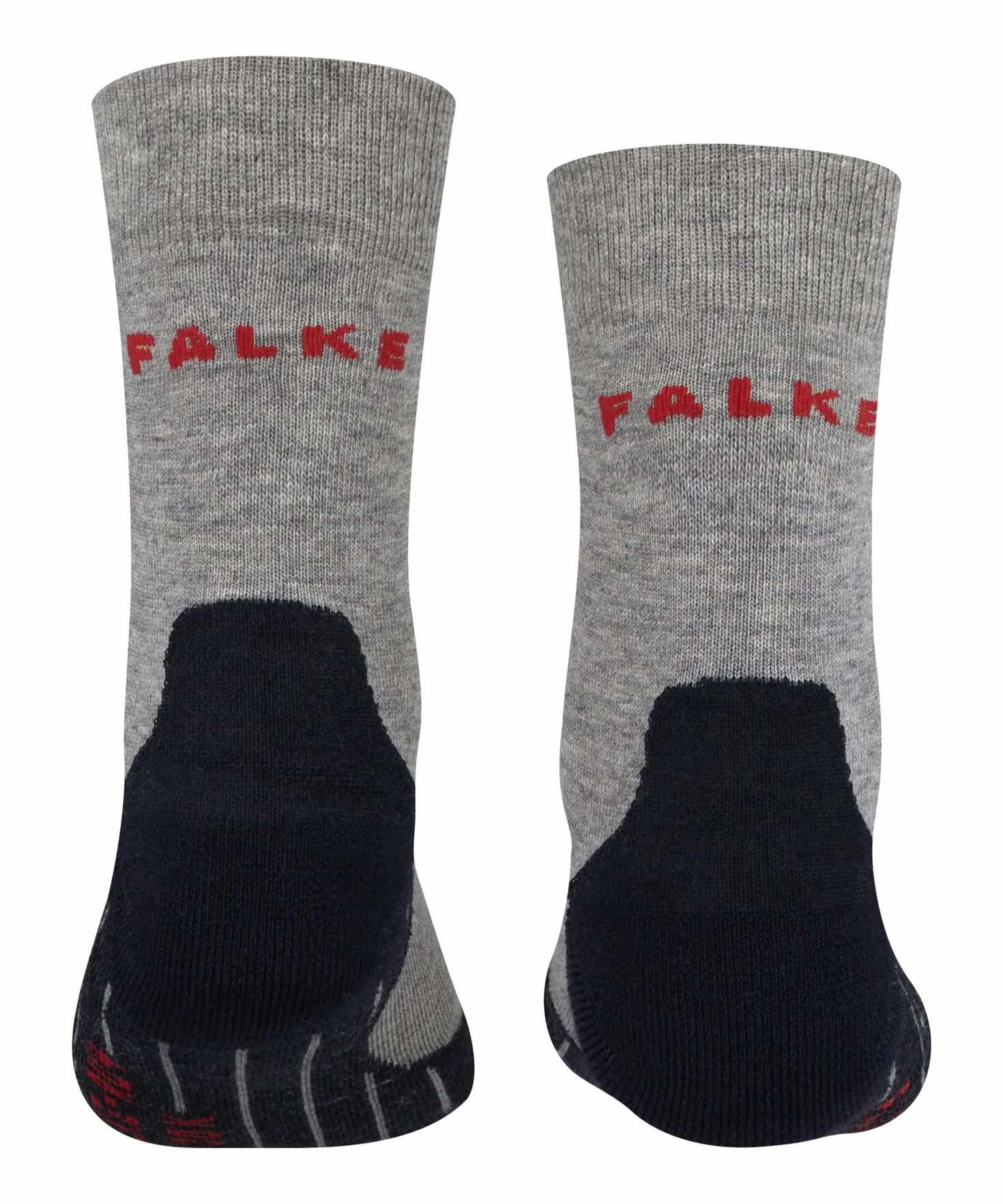 FALKE unisex bambini RU4 calzini da corsa imbottitura media antivesciche lunghezza a metà polpaccio vegani traspiranti asciugatura rapida cotone filo funzionale 1 paio