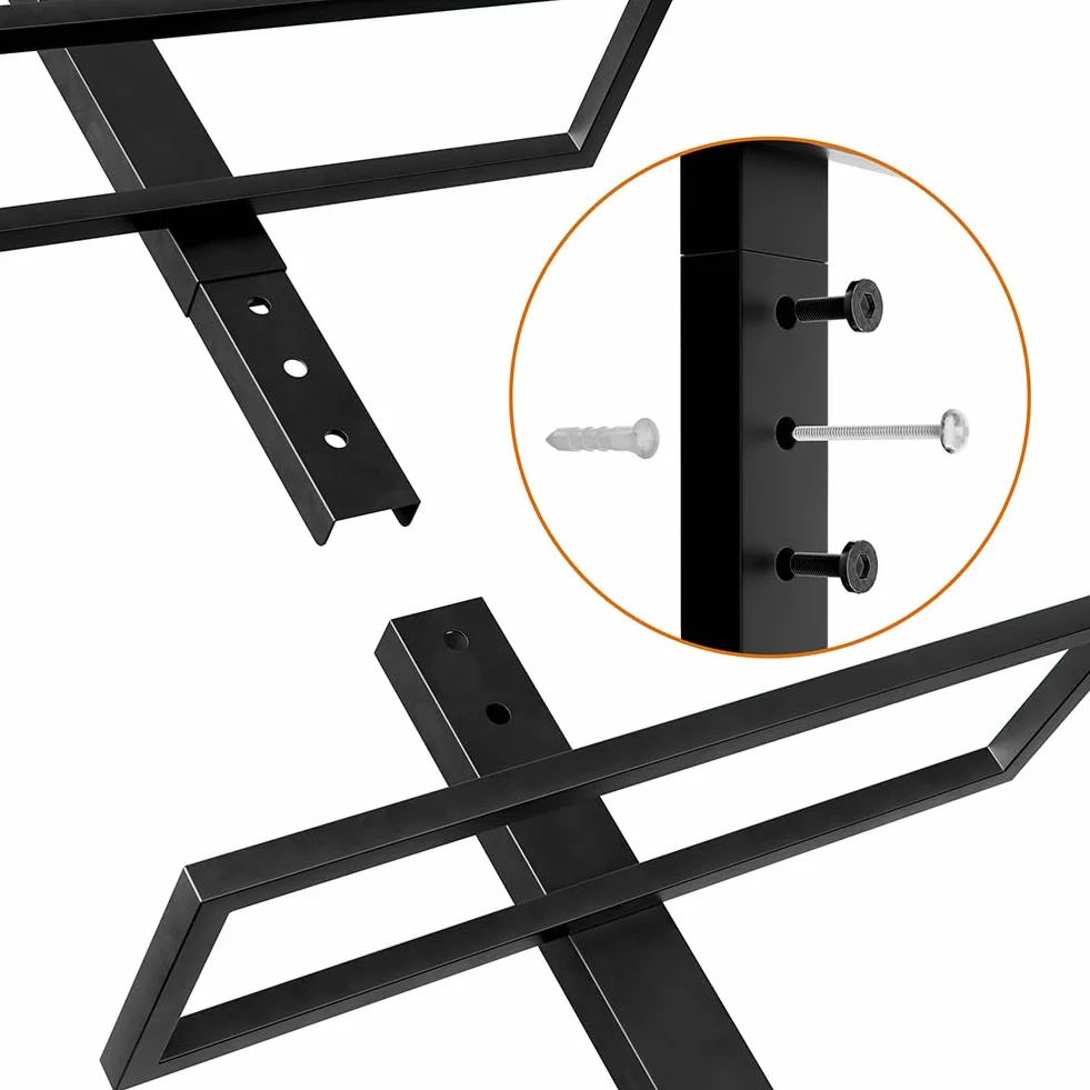 Shally Dogan Portabottiglie da Parete in Metallo 127 cm 10 Bottiglie Scaffale Vini Design Industriale