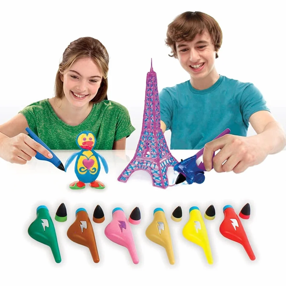 IDO3D Ultra 8 Penne Animali dello Zoo e Luoghi di Interesse, Creare Arti e Mestieri 3D, Disegno e Pittura Forniture