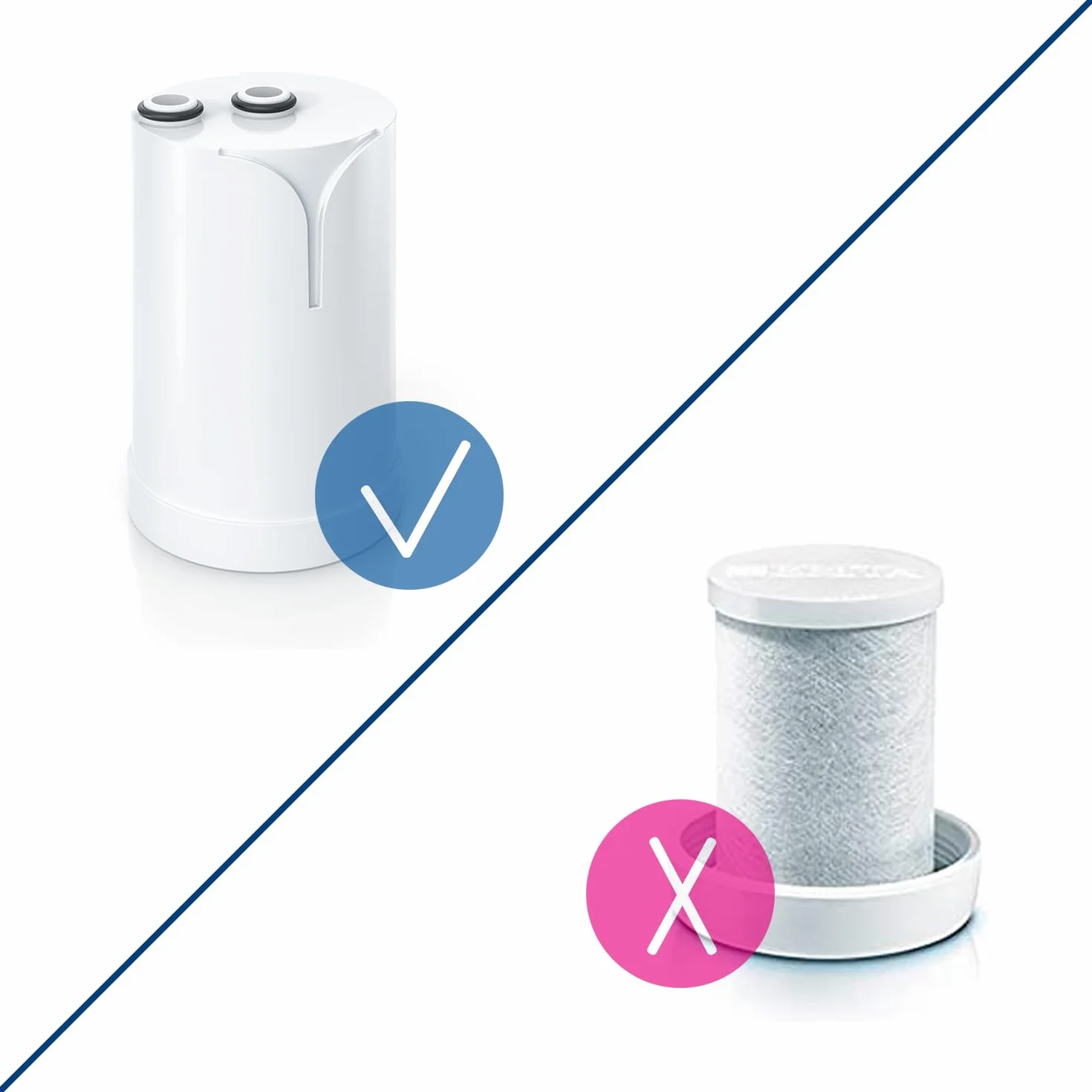 BRITA ON TAP Pro V-MF Filtro Acqua Rubinetto 600L Riduce Cloro 99,99% Batteri PFAS Display Contalitri Digitale