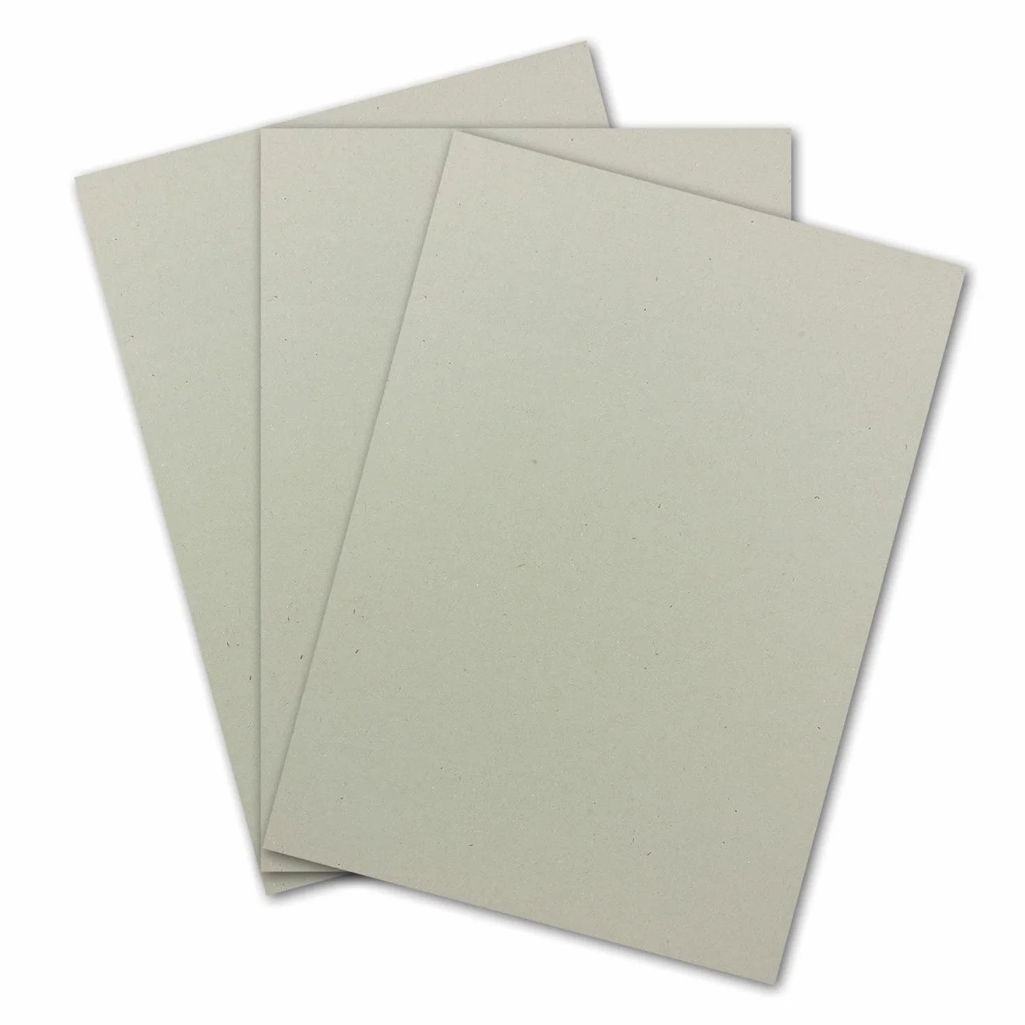 Cartoncini per rilegatura DIN A4 21x29,7 cm 3 mm 1800 g/m² grigio bricolage modellismo