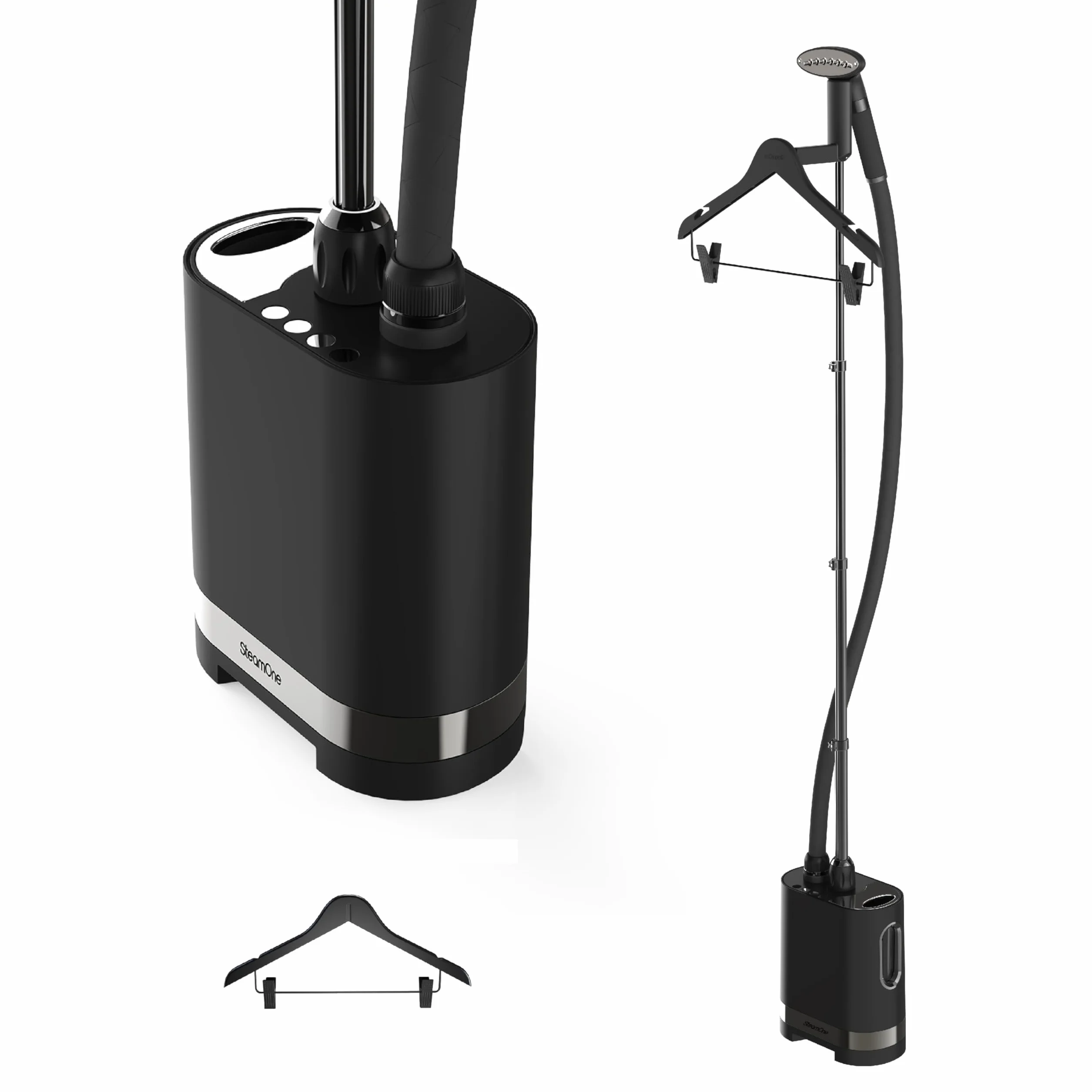 SteamOne Stilys SY70SB Ferro da stiro a vapore 2000 W 42 g/min Steamer verticale Autonomia 1H Pronto all'uso 60 secondi Start&Stop Spegnimento automatico Anticalcare