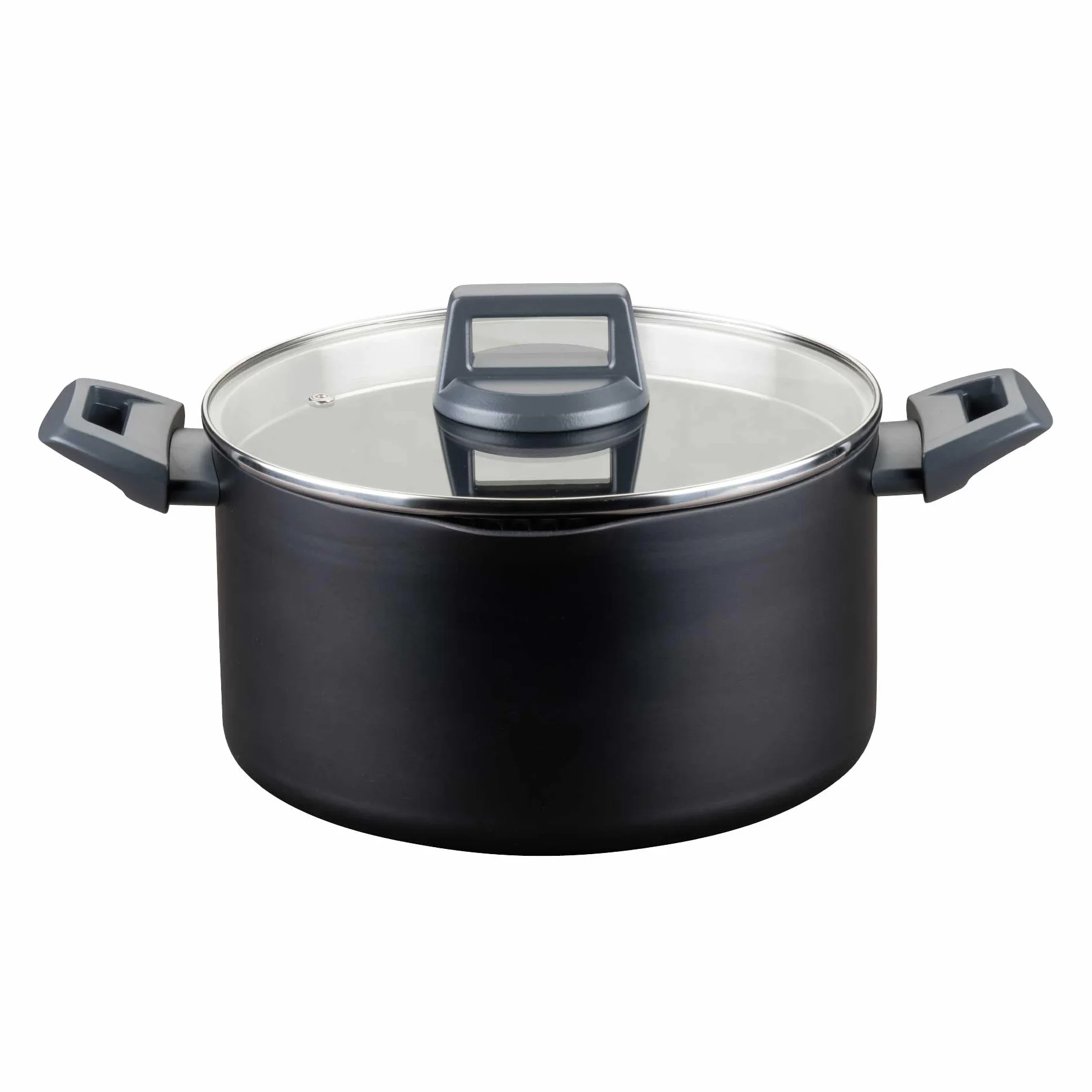Fackelmann Pentola Casseruola Statement Ø 24 cm – con rivestimento in ceramica – Alluminio riciclato con rivestimento antiaderente – senza PFAS, manico resistente al calore, per tutti i piani cottura