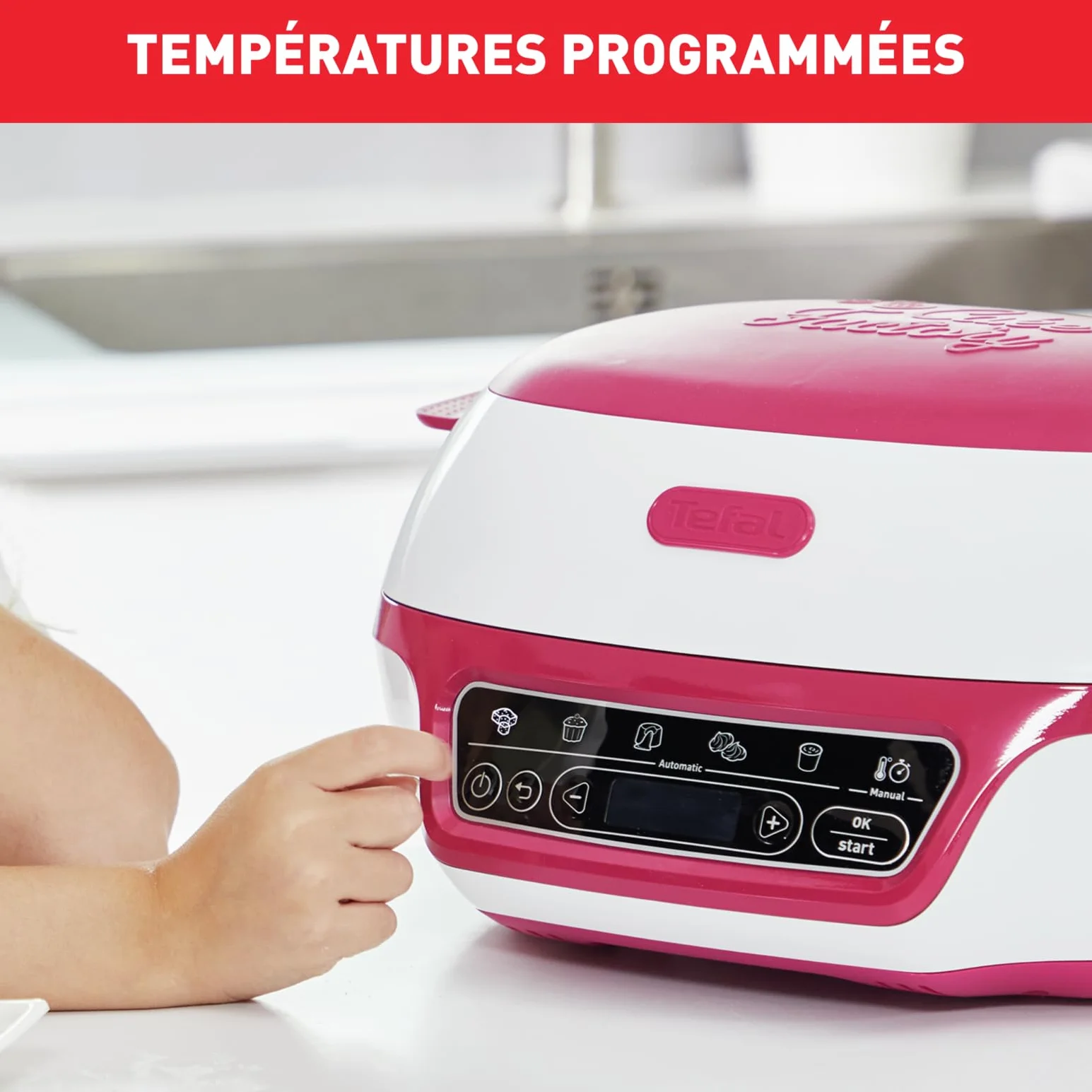 Tefal Cake Factory Delizie Macchina per torte intelligente compatibile CreaBake