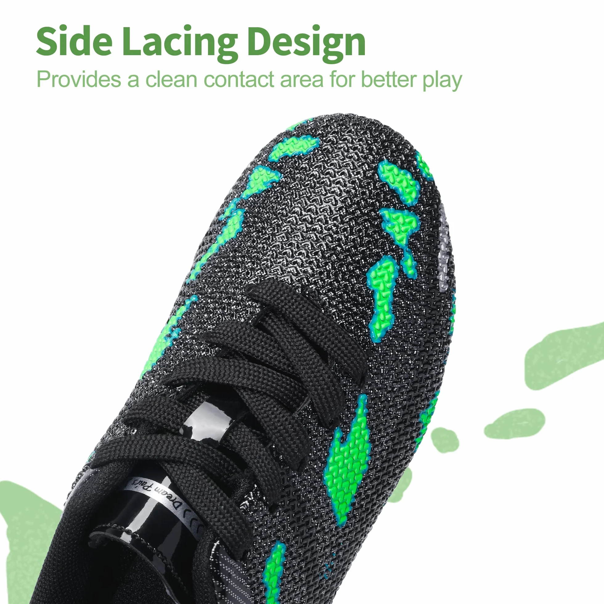 DREAM PAIRS Ragazzi e Ragazze Scarpe da Calcio per Bambini Traspiranti Unisex attività all'Aria Aperta
