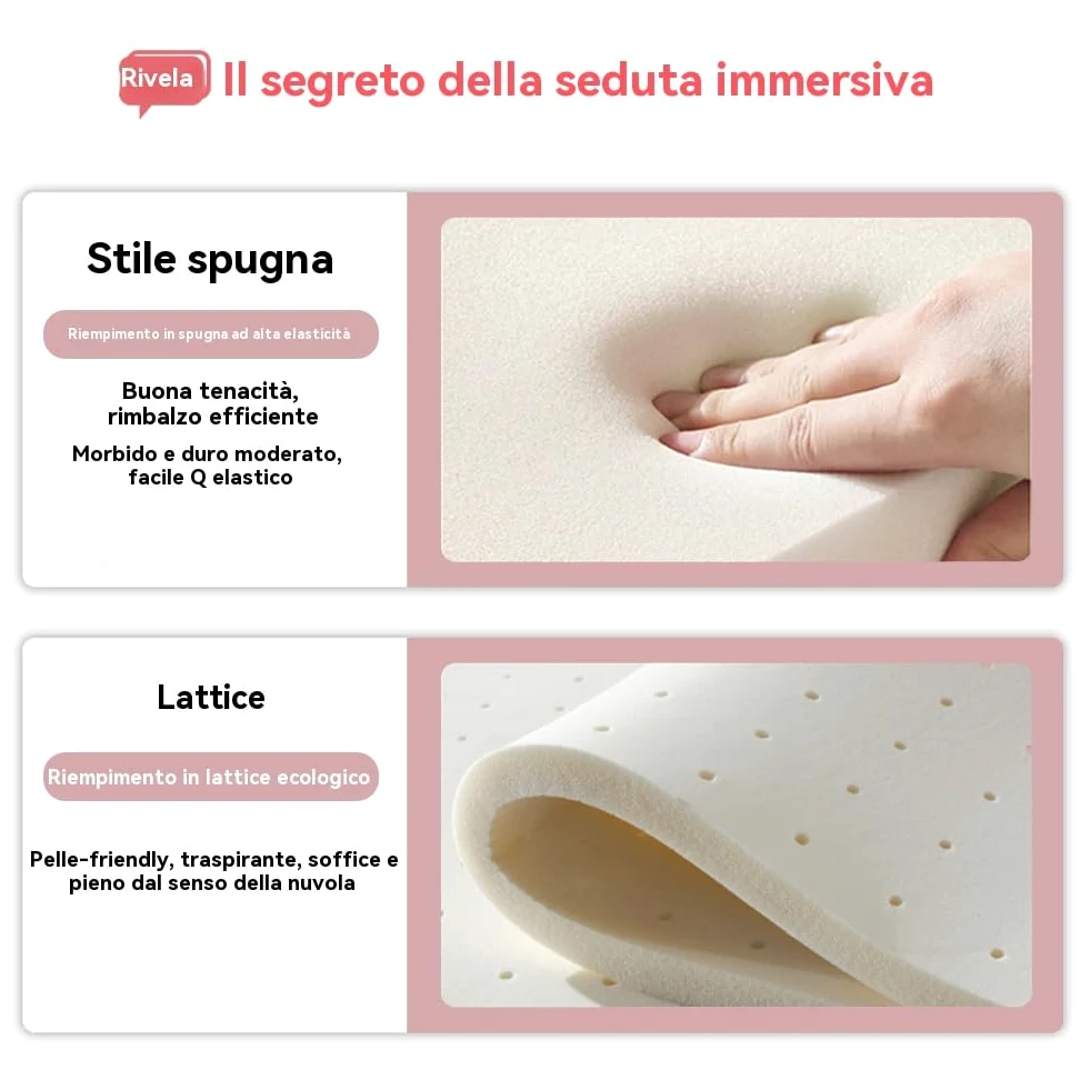 Sedia da Ufficio per Casa - Sedia Girevole Moderna con Schienale Medio Imbottito, Sedia da ufficio trucco,Trapuntata, Altezza Regolabile, Dettaglio Velluto - Adatta per Camera da Letto o Studio