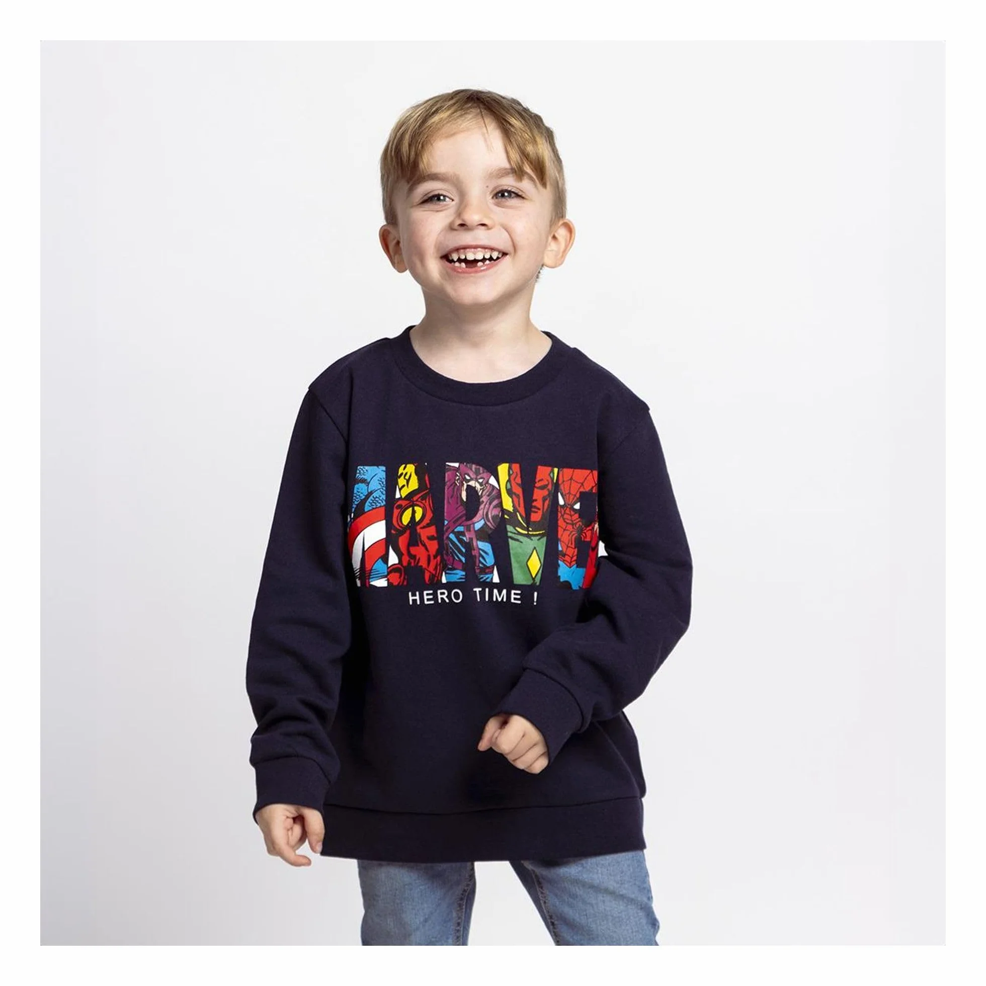 CERDÁ Life's Little Moments Felpa Marvel in Cotone Spazzolato Bambini e Ragazzi