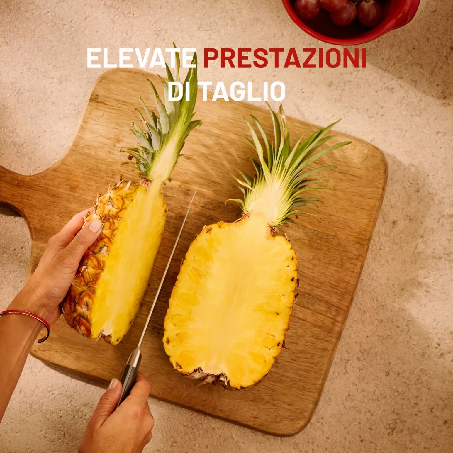 Lagostina Virtuoso Coltello da Chef 20cm Acciaio Inox Lama
