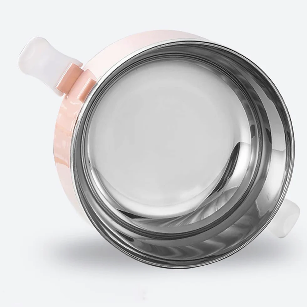 Contenitore termico in acciaio inox Bento Box, contenitore per alimenti per la preparazione dei pasti e in viaggio, design a prova di perdite