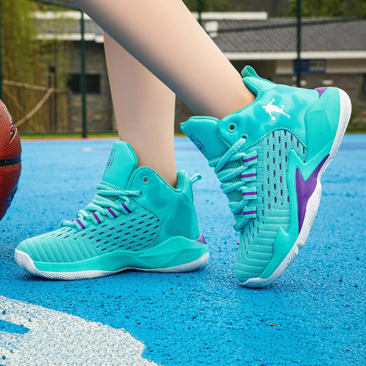 Scarpe Sportive Bambini Basket Tennis Corsa Comfort