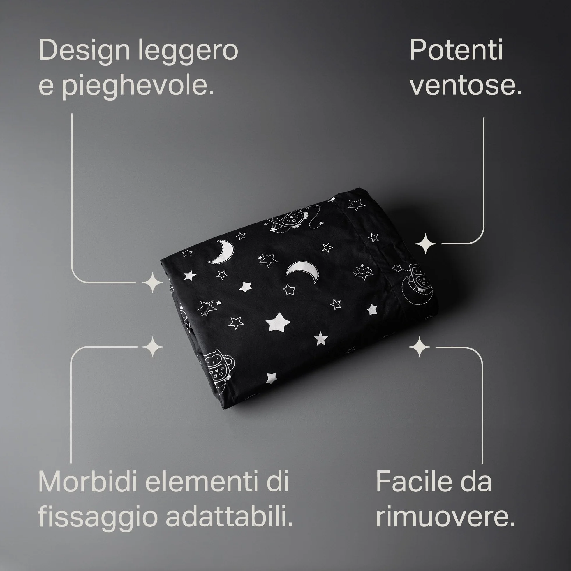 Tommee Tippee tenda oscurante portatile Sleeptight con ventose, regolabile e leggera, Large, 130 x 198 cm