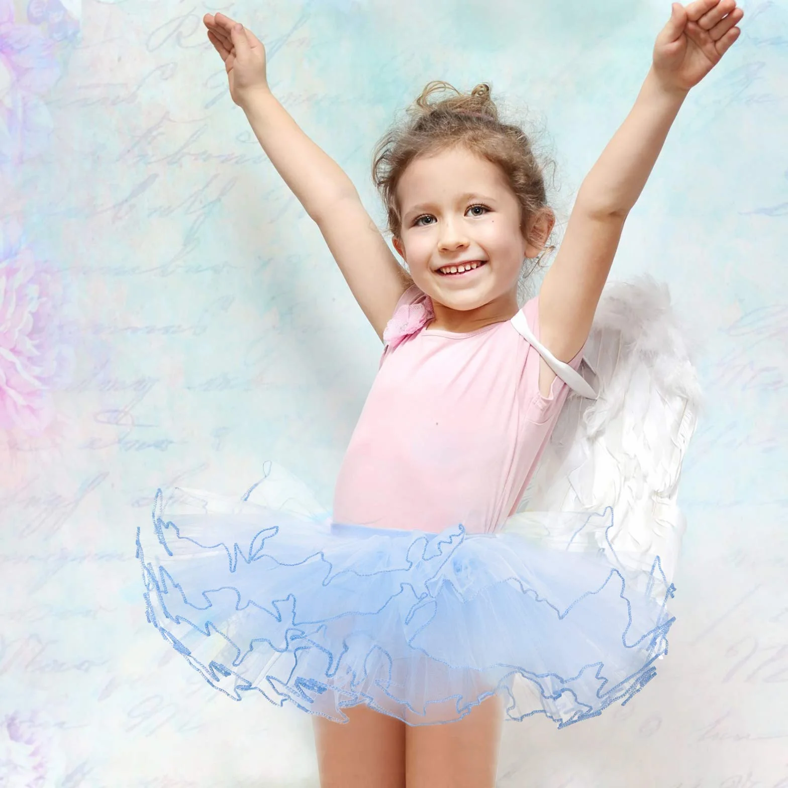 Bezioner Gonna Tulle Bambina tutù Danza Balletto Ragazze Festa Abito Gonne Costume per Bambine 1-9 Anni